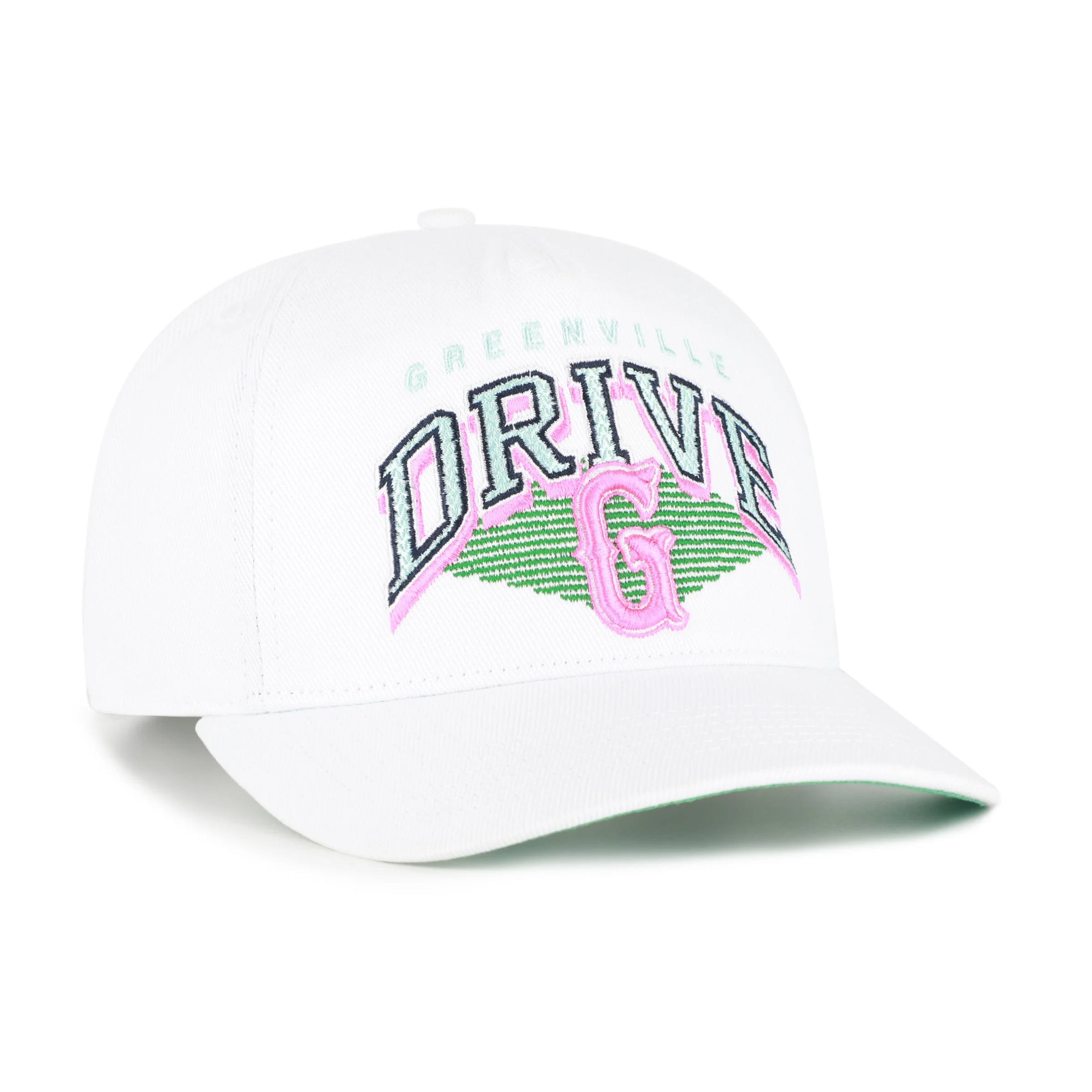 Greenville Drive 47 Brand Women's White Pomona Hitch Hat - Image 2
