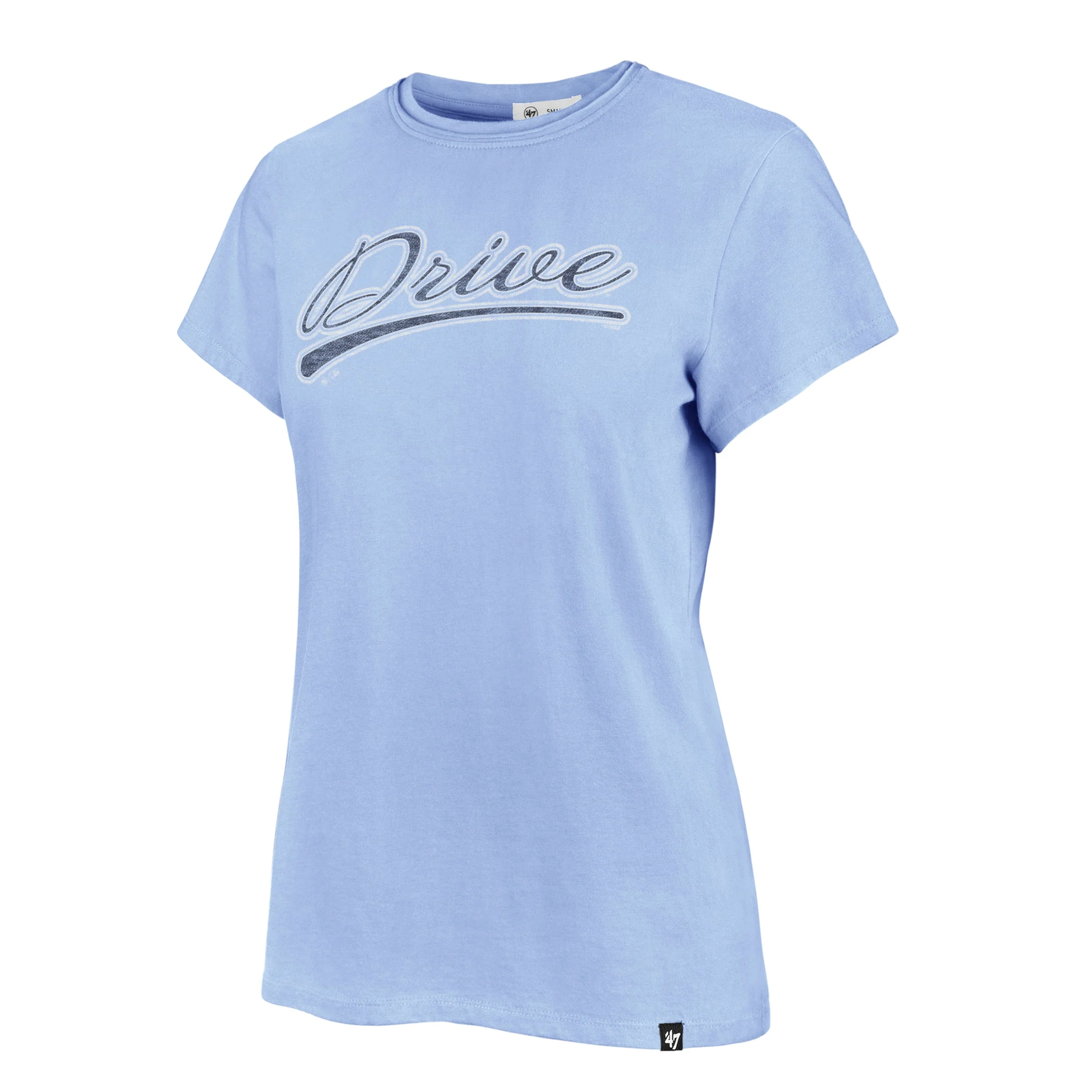 Greenville Drive 47 Brand Women's Light Blue Believer Frankie Tee