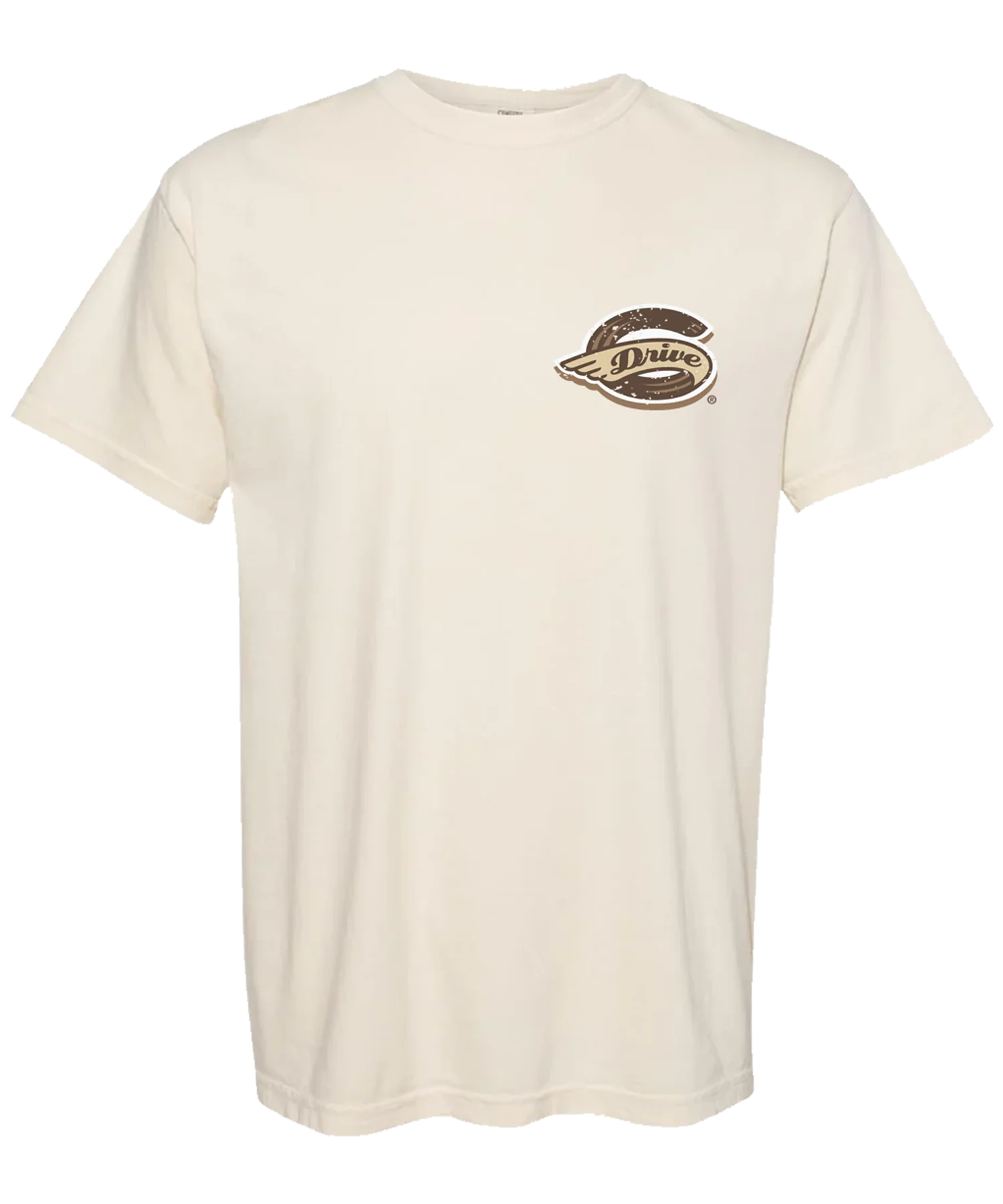 Greenville Drive GoTeez Creme Comfort Colors Front Porch Tee - Image 2