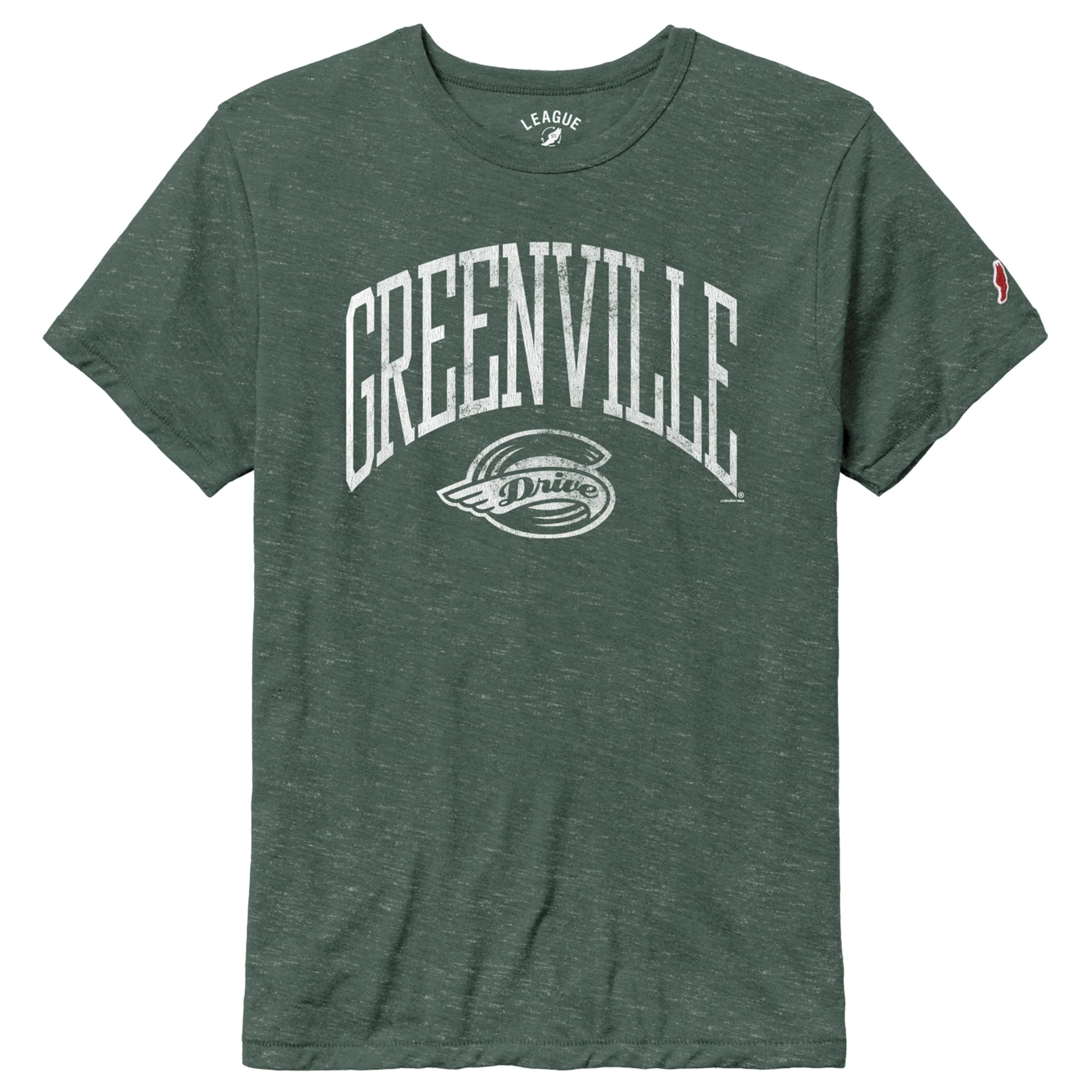 Greenville Drive League Victory Green Primary Tee