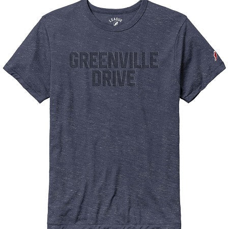 Greenville Drive League Victory Navy Tonal Tee
