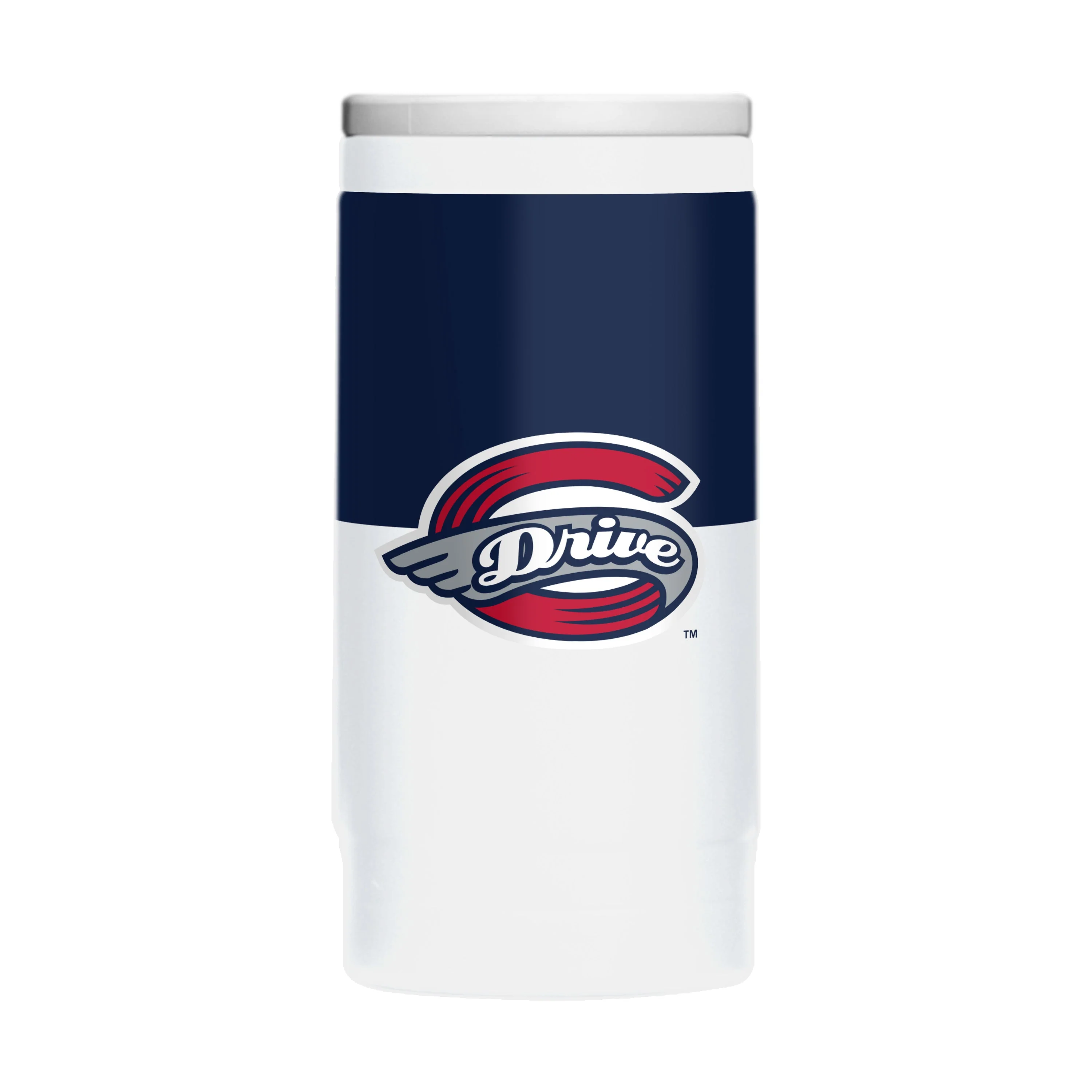 Greenville Drive Logo Brands 12oz Slim Can Coolie
