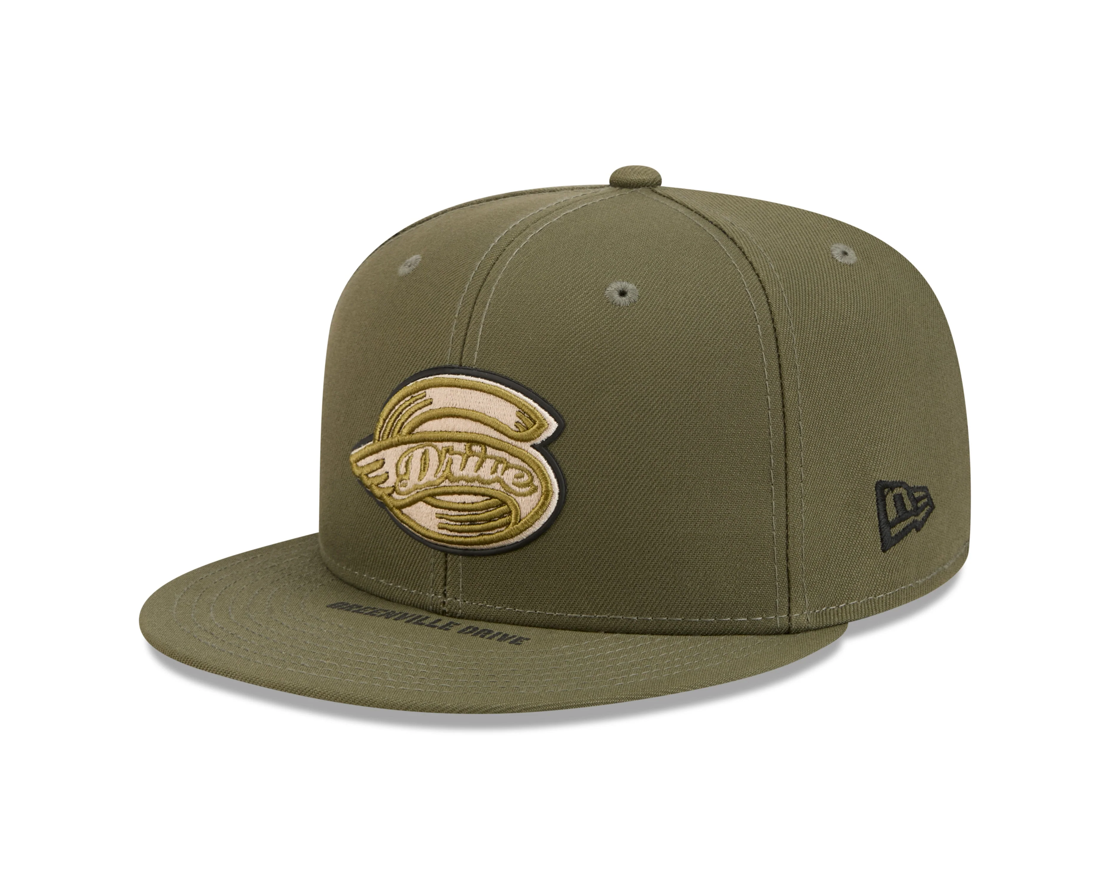 Greenville Drive New Era 2026 On Field Armed Forces Day 59FIFTY Hat