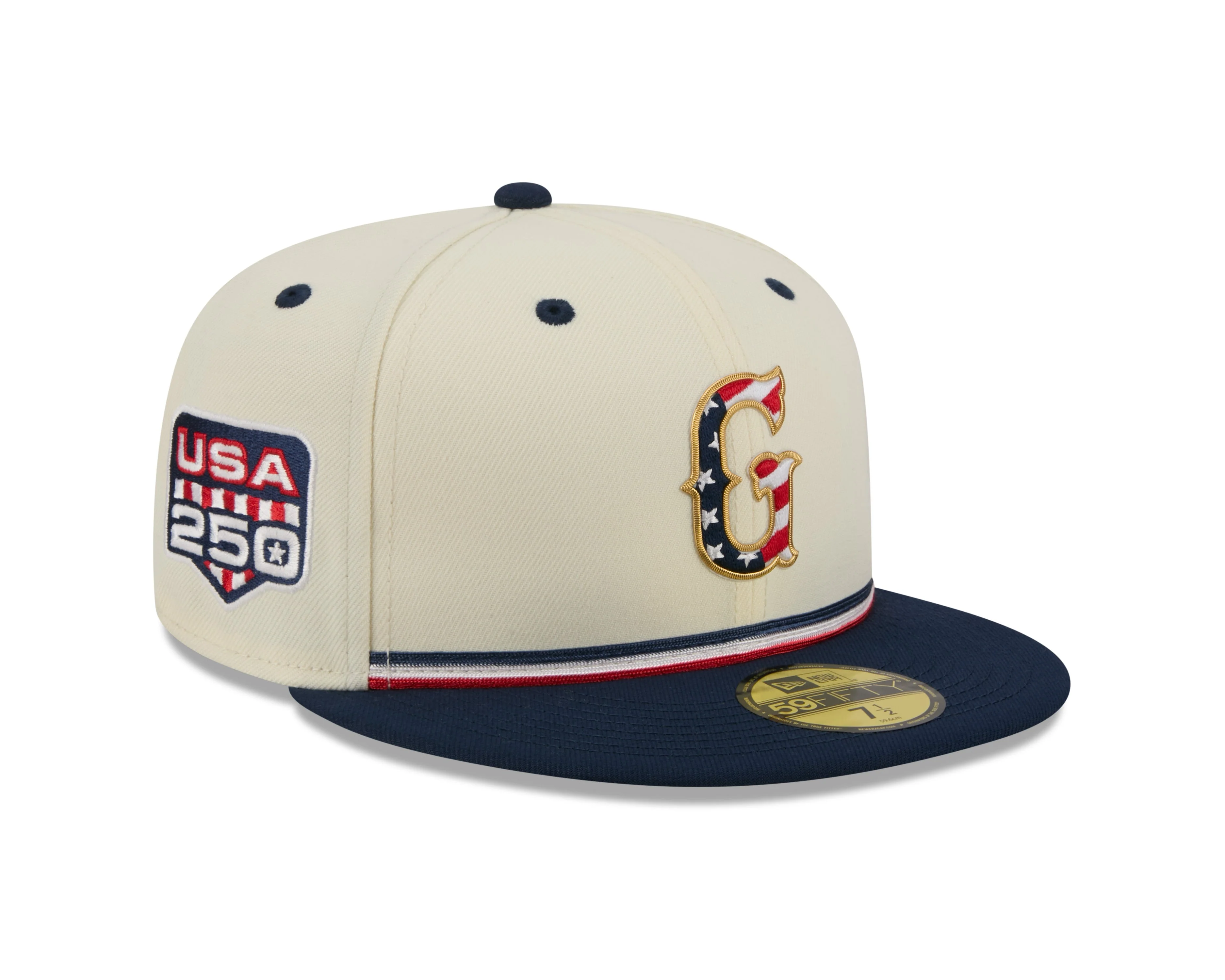 Greenville Drive New Era 2026 On Field July 4th 59FIFTY Hat - Image 2