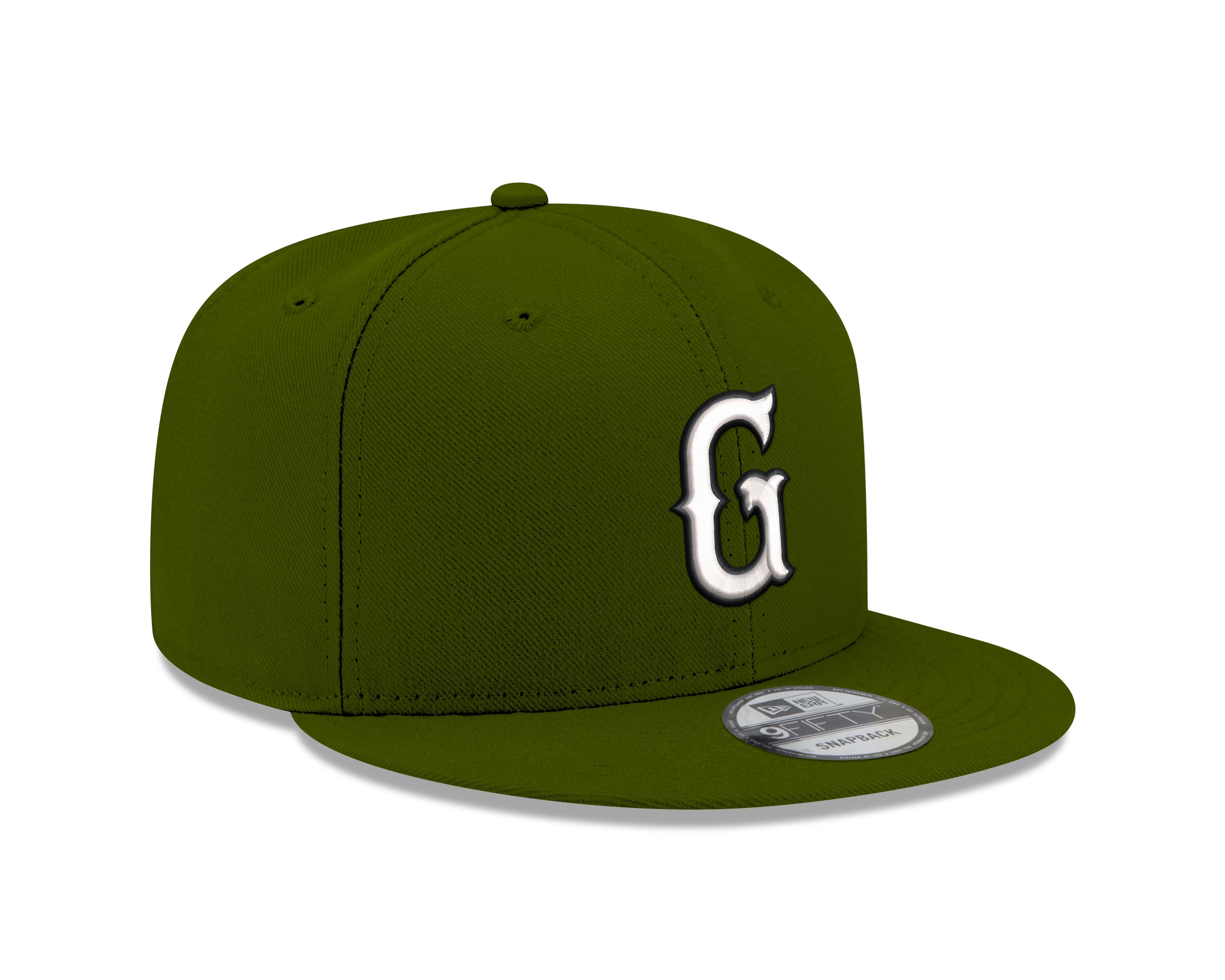 Greenville Drive New Era Olive 9FIFTY Hat - Image 2