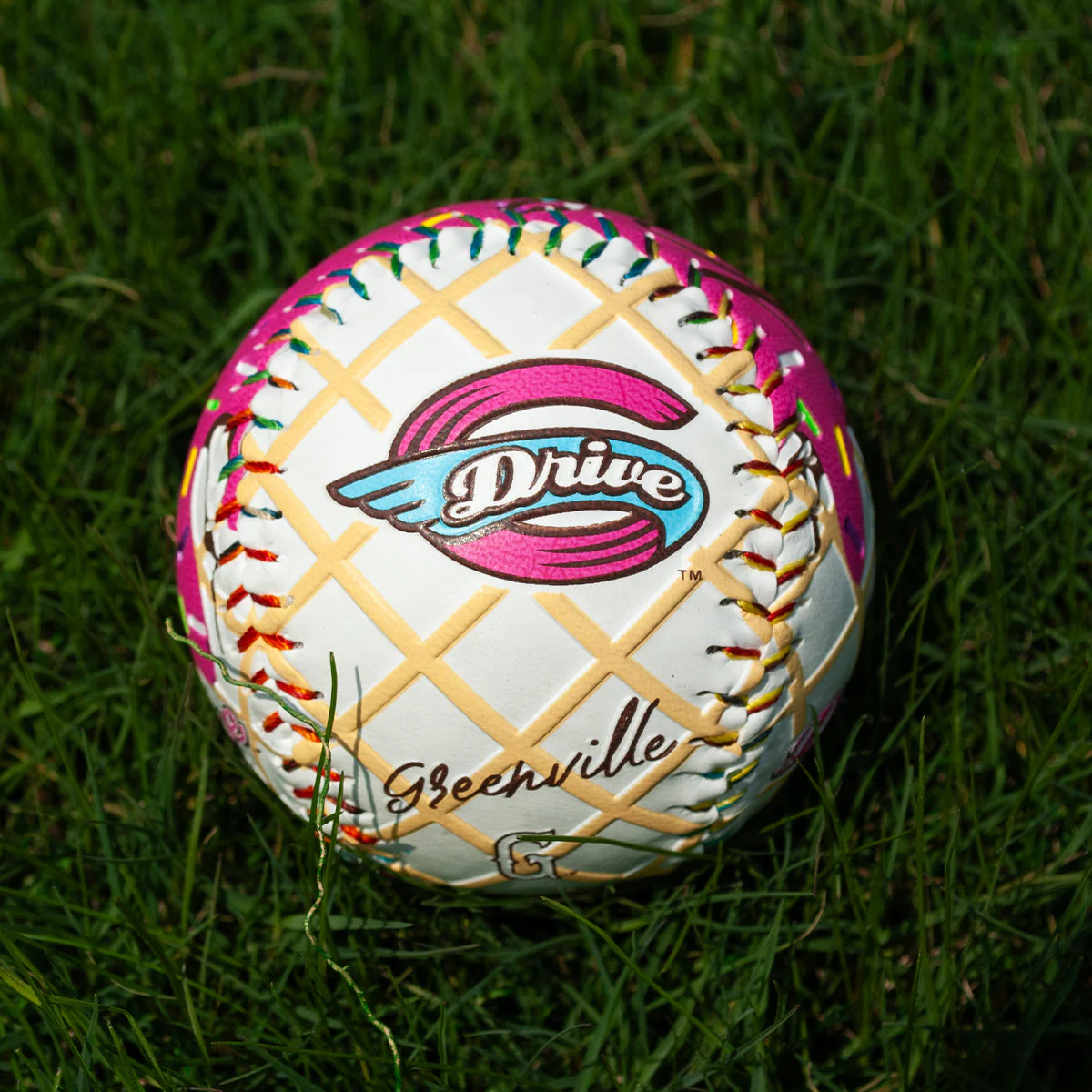Greenville Drive Rawlings Ice Cream Baseball - Image 2