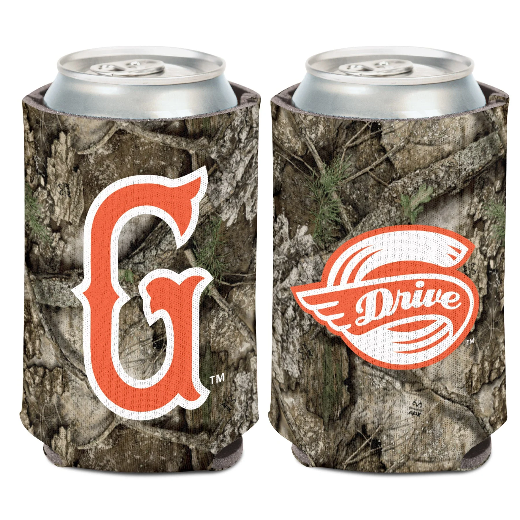 Greenville Drive Wincraft Camo Koozie