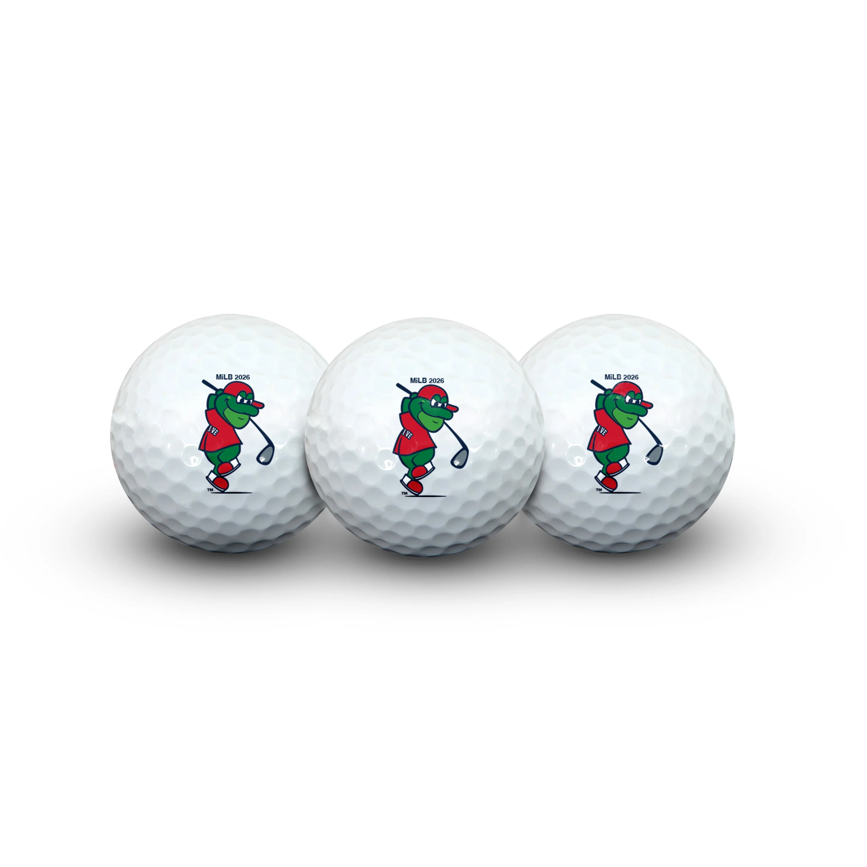 Greenville Drive Wincraft Reedy Golf Ball Set