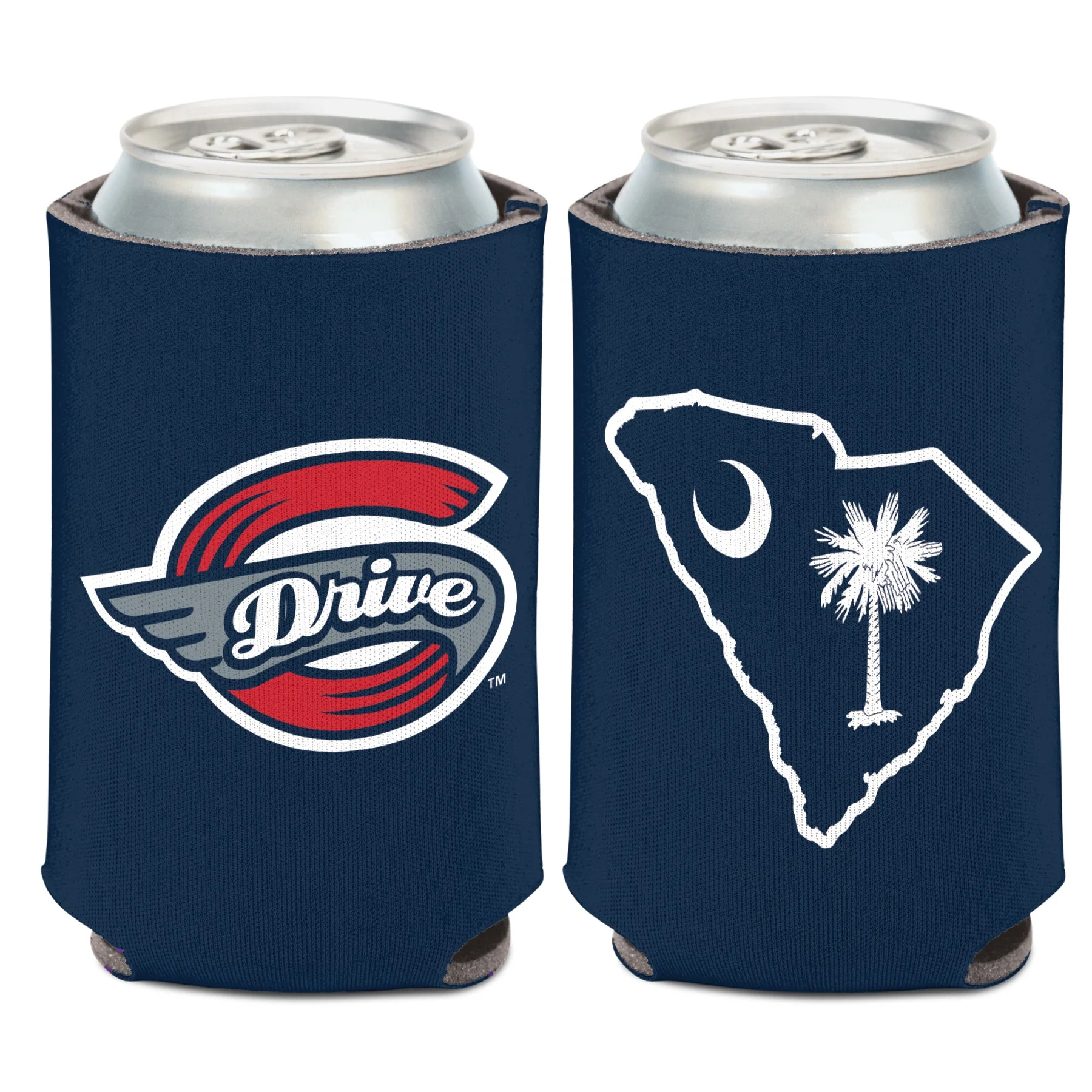 Greenville Drive Wincraft Navy SC State Drive Can Koozie