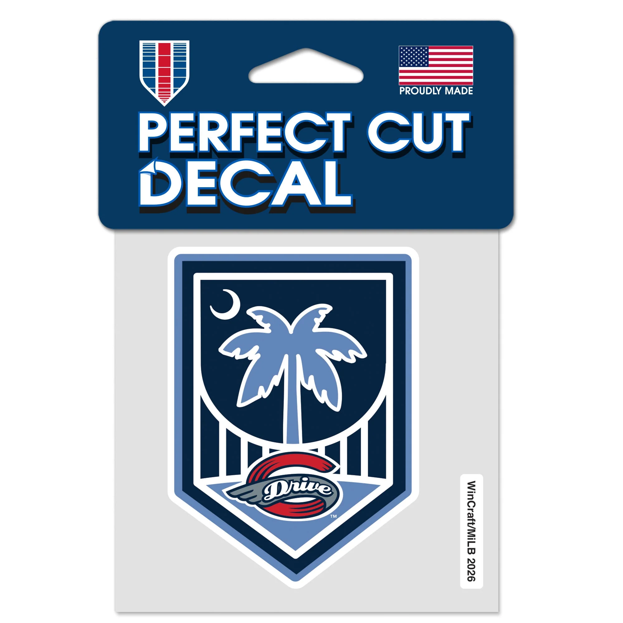 Greenville Drive Wincraft Soccer Patch Cut Decal