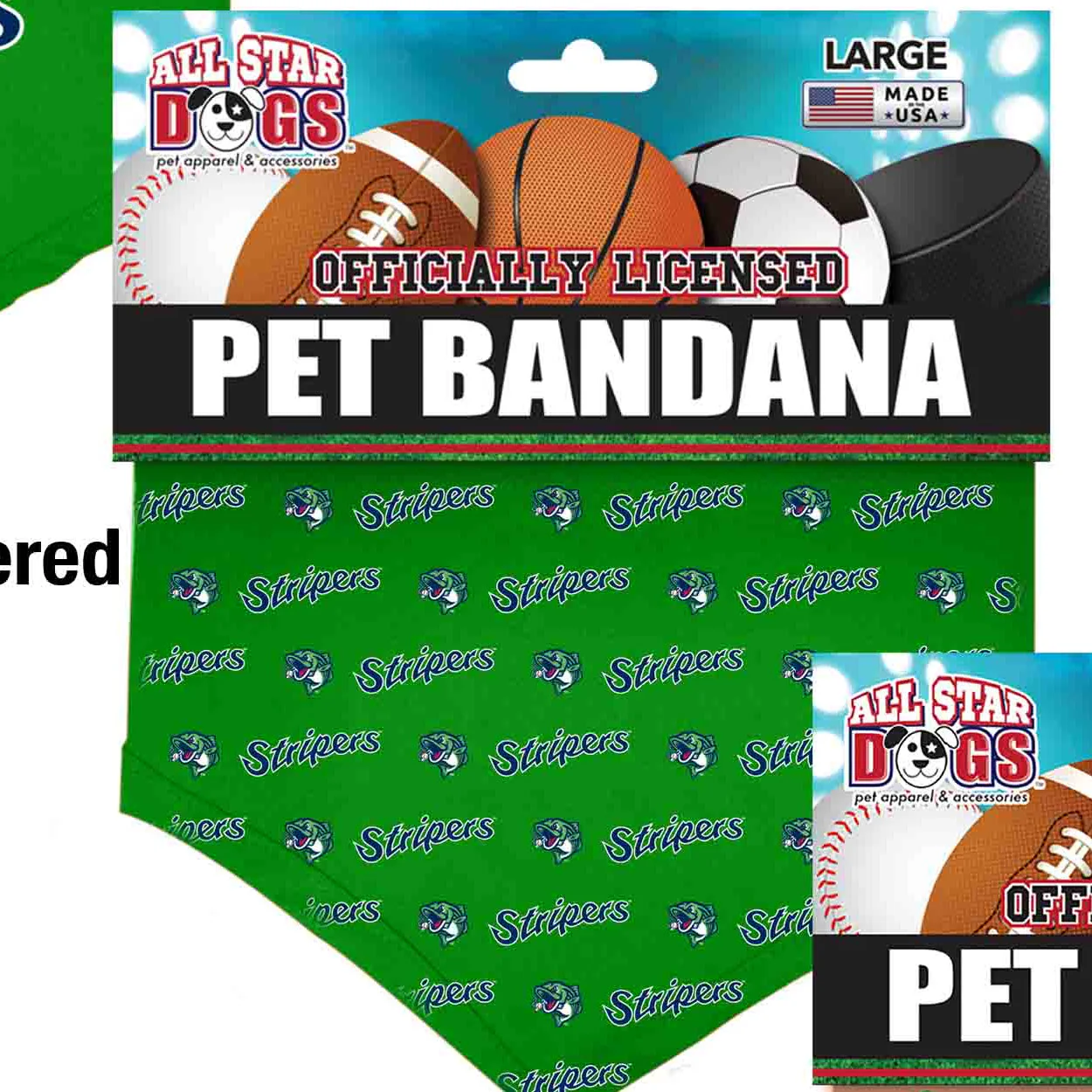 Gwinnett Stripers All Star Dogs Pet Bandana