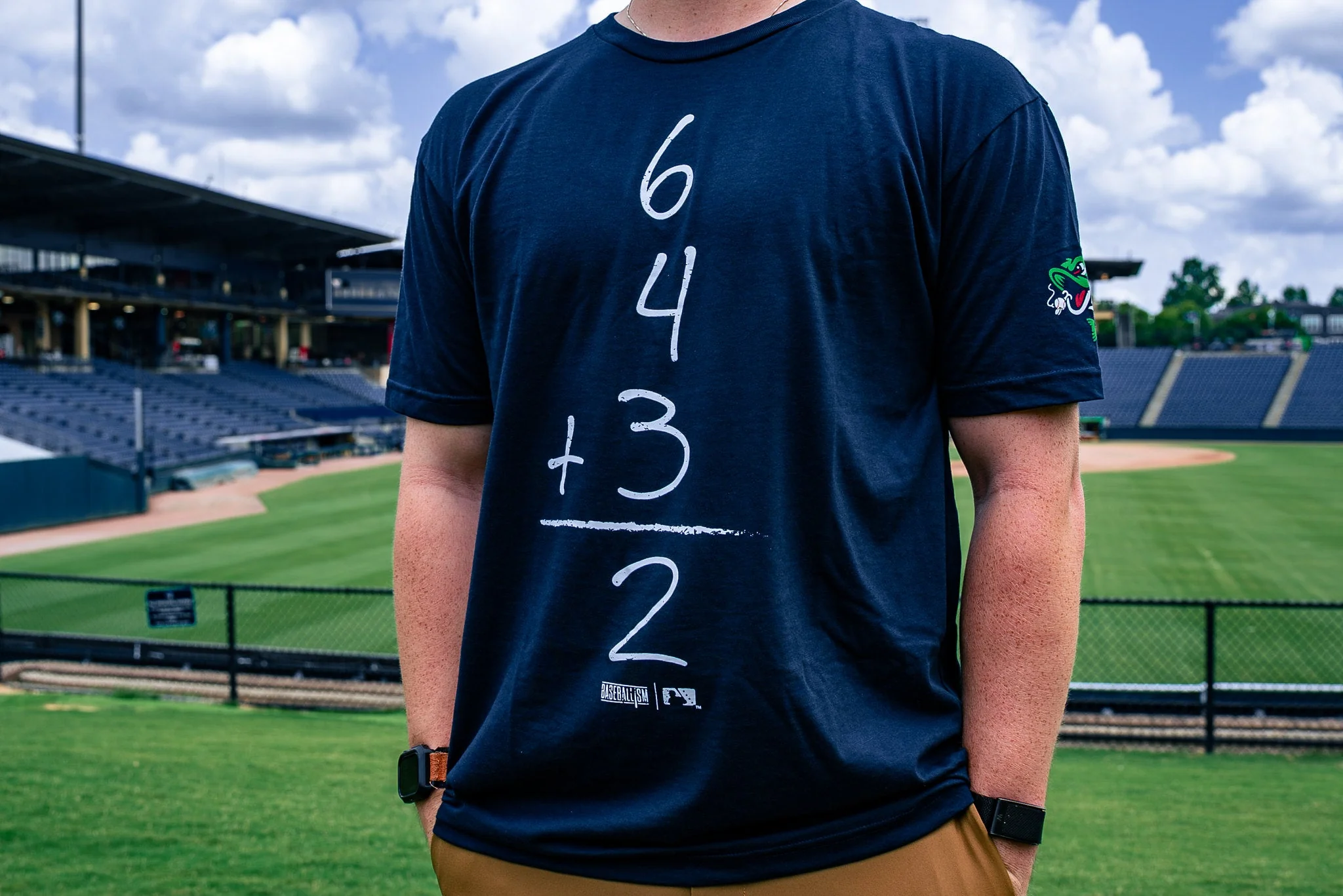 Gwinnett Stripers Baseballism Double Play Tee - Image 2