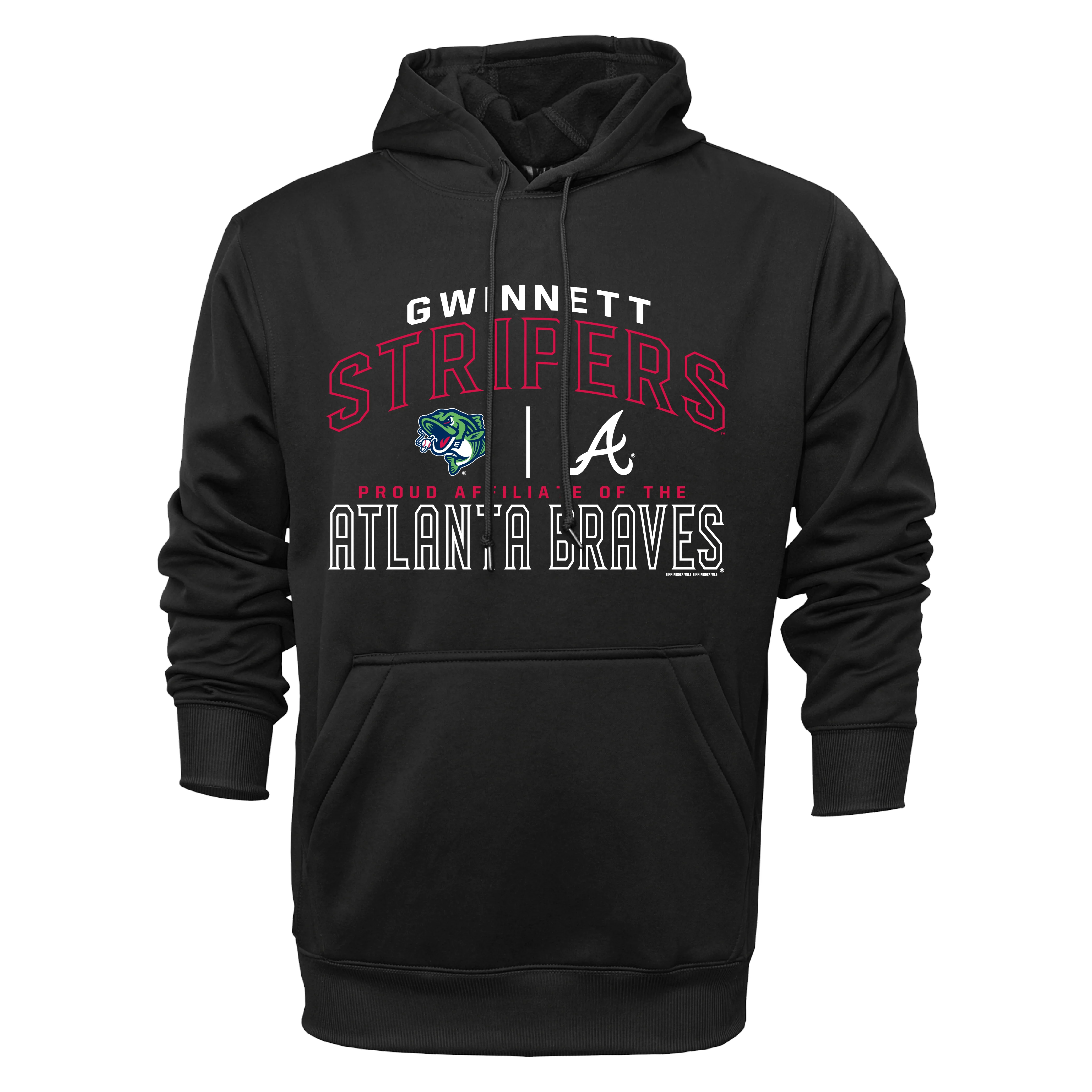 Gwinnett Stripers Bimm Ridder Iconic Affiliate Performance Hoodie