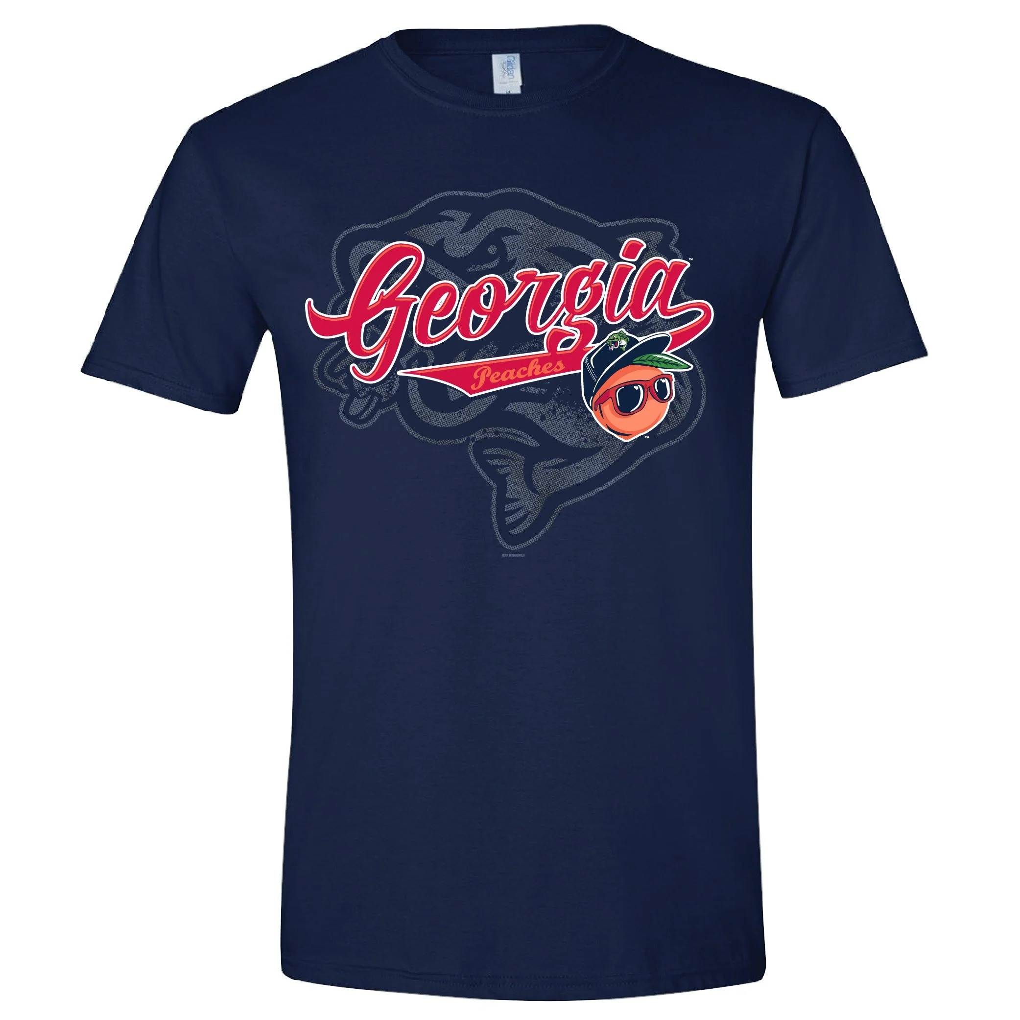 Gwinnett Stripers Bimm Ridder Peaches Anthony Tee