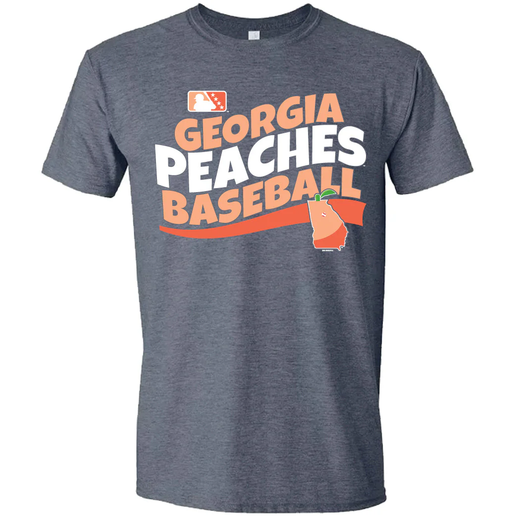 Gwinnett Stripers Bimm Ridder Peaches GoGo Tee