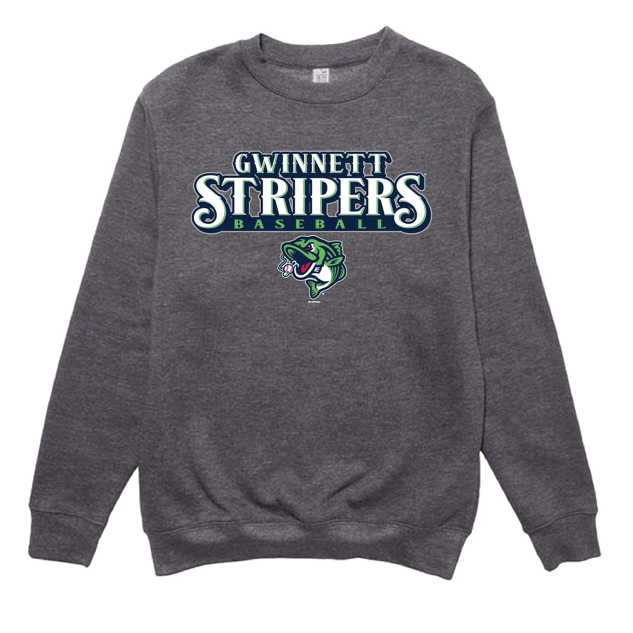 Gwinnett Stripers Bimm Ridder Striper Endless Crewneck Sweatshirt
