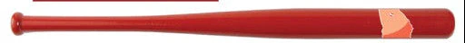 Gwinnett Stripers Coopersburg Sports Georgia Peaches Mini Bat - Red