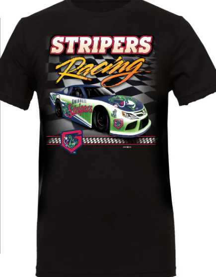 Gwinnett Stripers GoTeez Checkered Flag Shirt