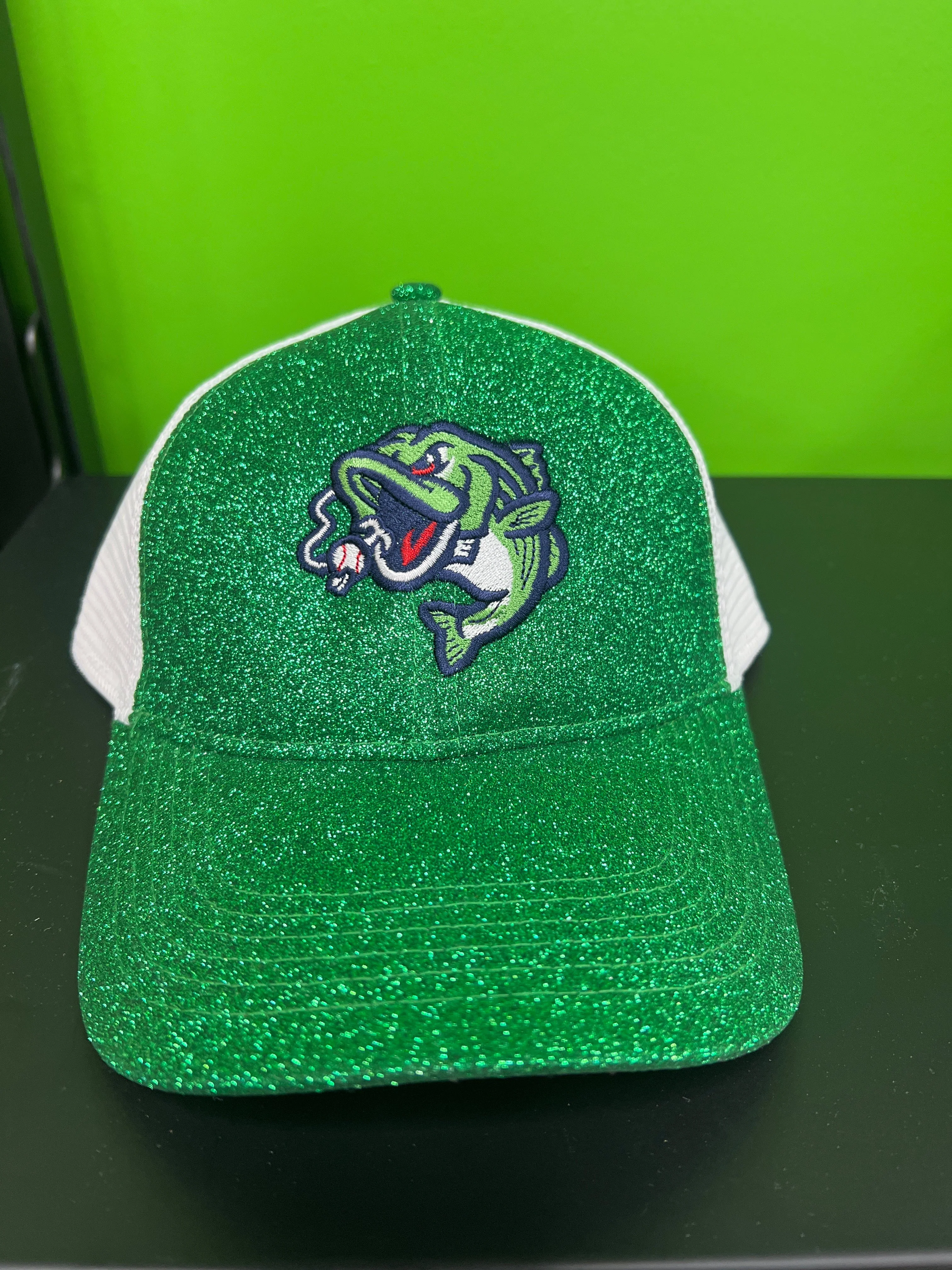 Gwinnett Stripers Ladies Green Glitter Cap