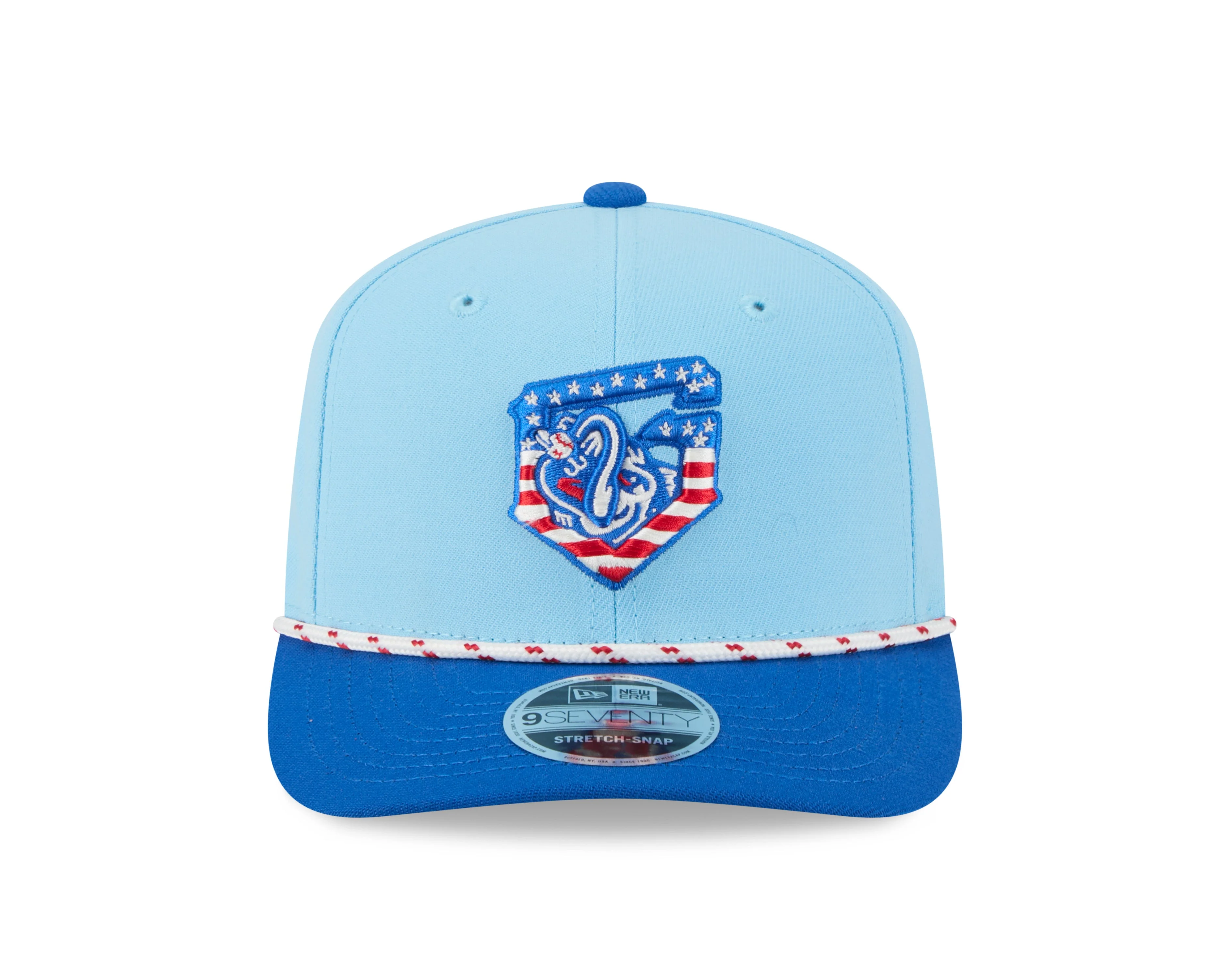 Gwinnett Stripers New Era 2025 4th of July Navy 970SS Adjustable Cap