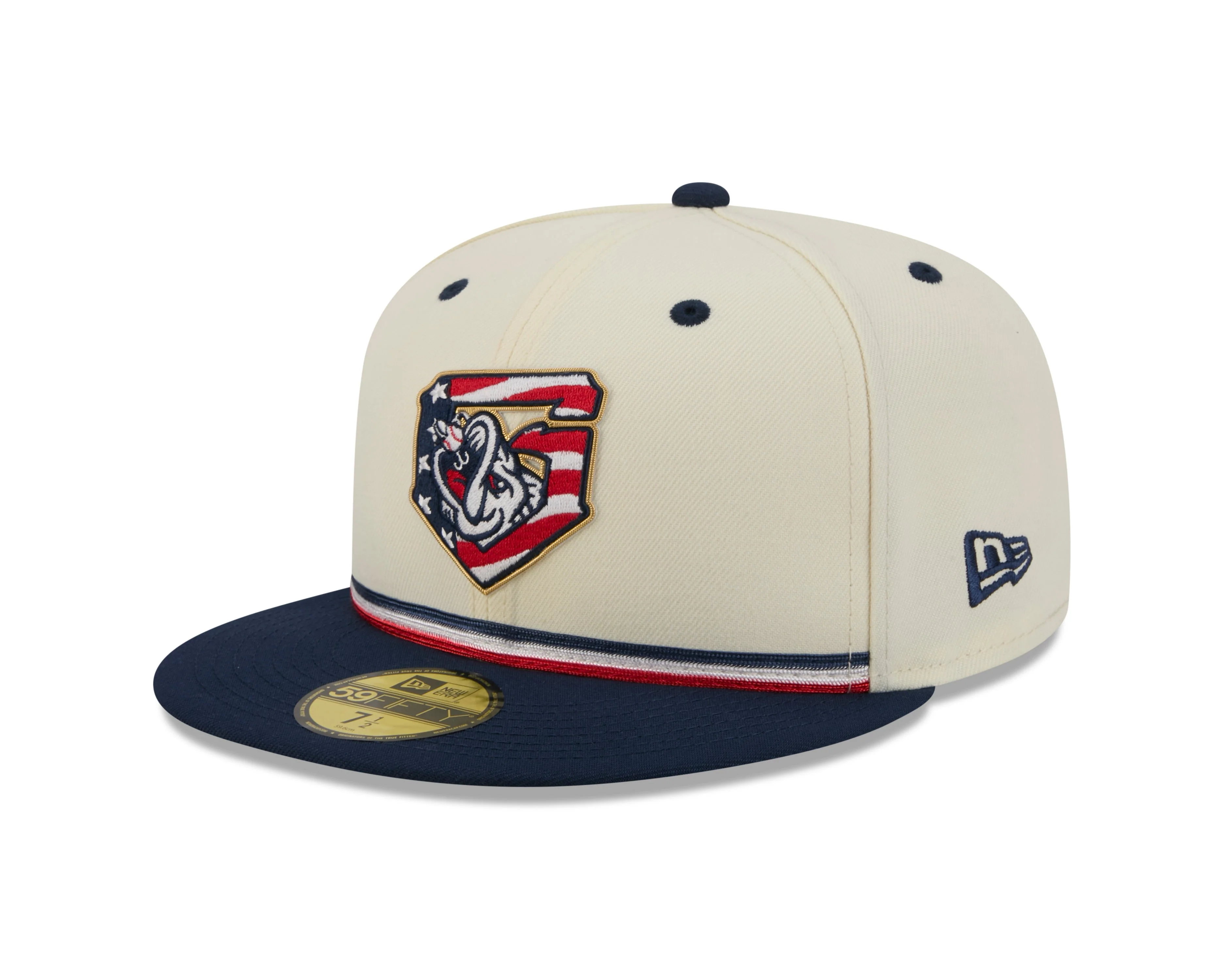 Gwinnett Stripers New Era 2026 4th of July Navy On-Field 59FIFTY Fitted Cap - Image 2