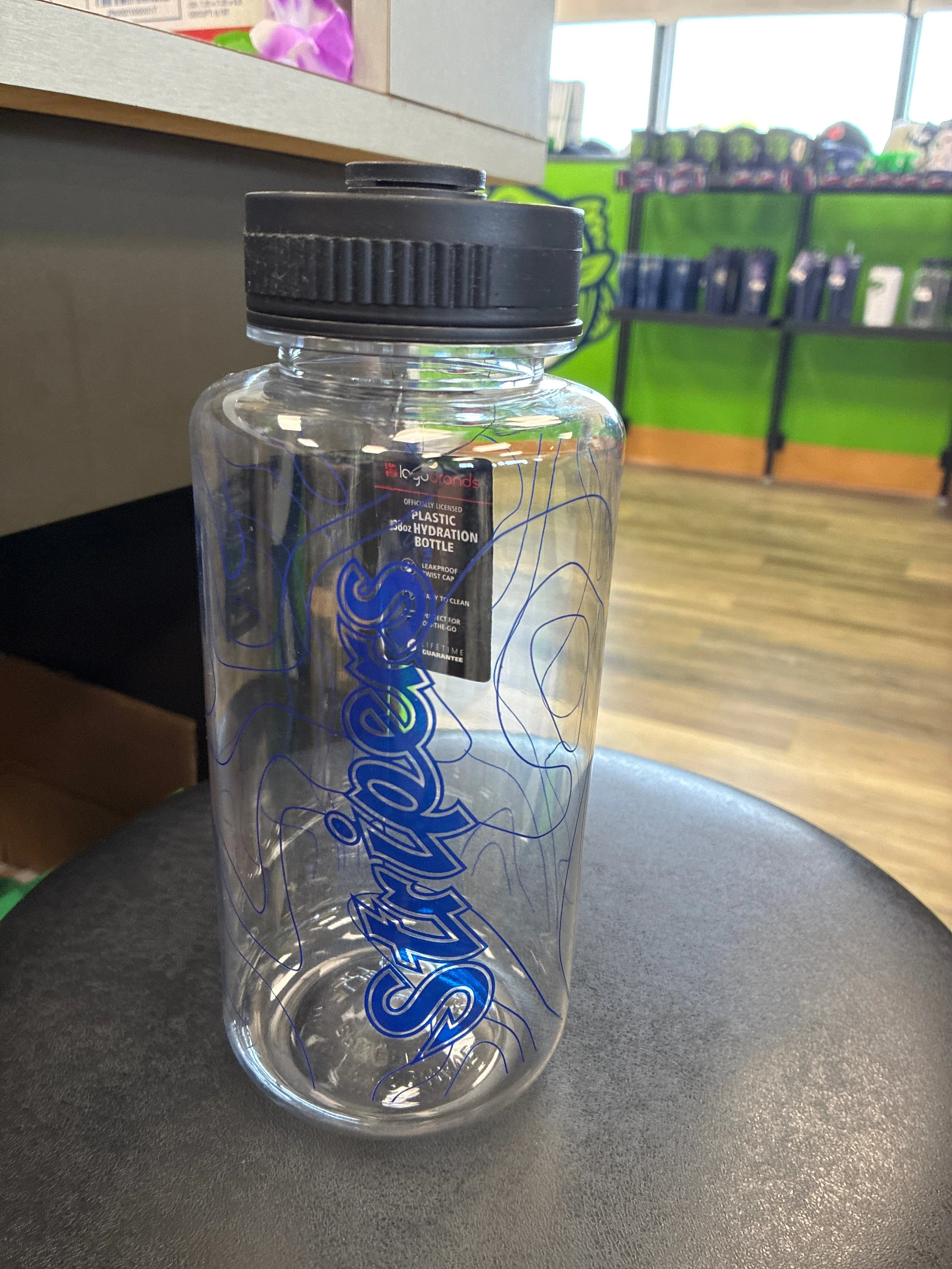 Gwinnett Stripers Stripers Wordmark 38Oz Bottle