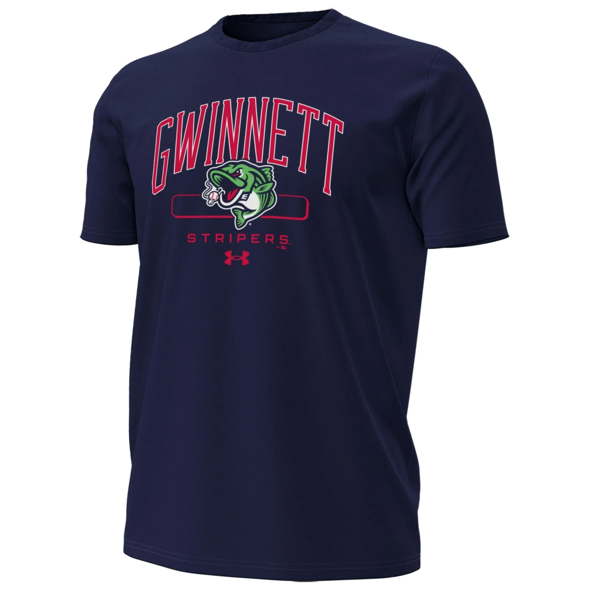 Gwinnett Stripers Under Armour Performance Cotton Short Sleeve Shirt