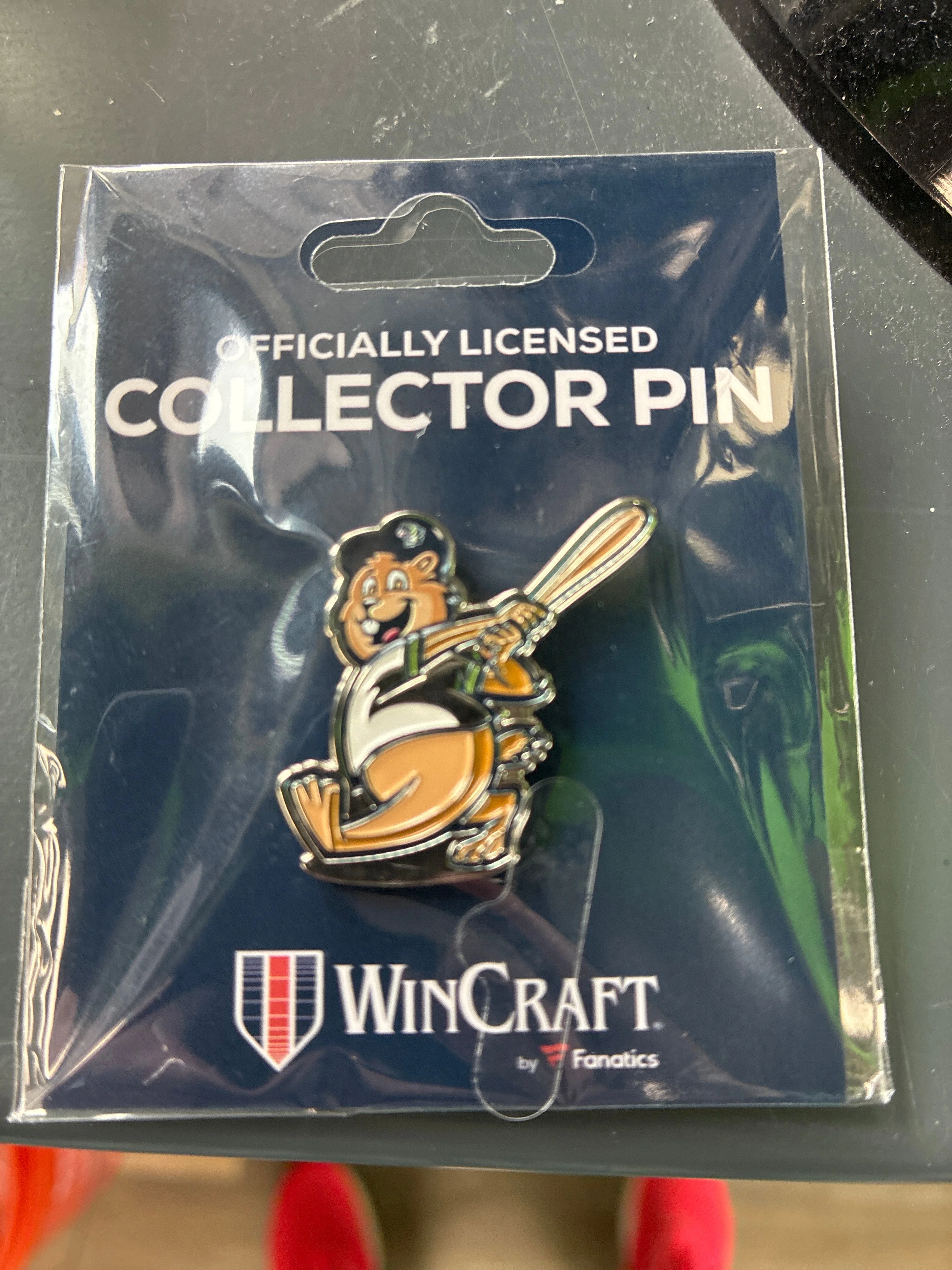 Gwinnett Stripers Wincraft Mascot Logo Collector Pin