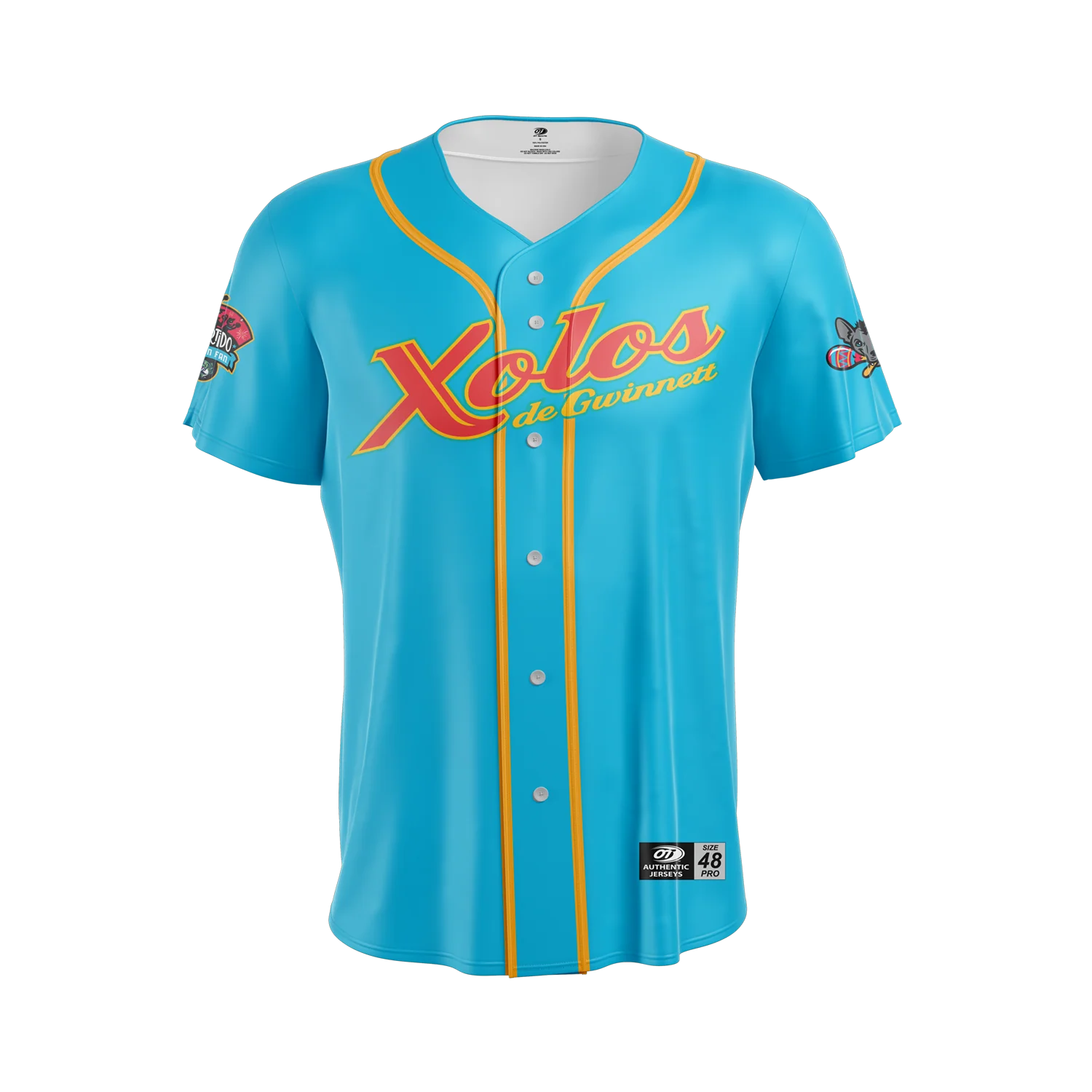 Gwinnett Stripers Xolos de Gwinnett OT Sports Replica Jersey