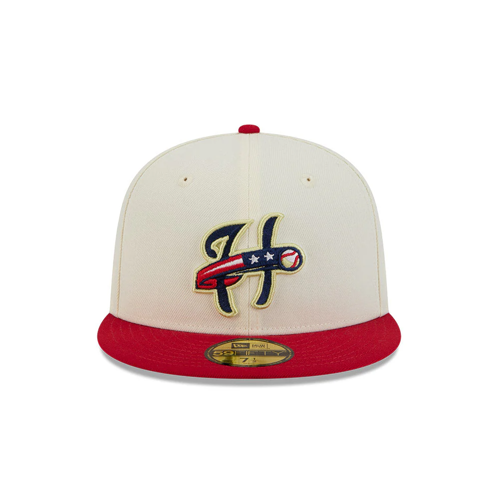 Harrisburg Senators Cream New Era 5950 - Image 2