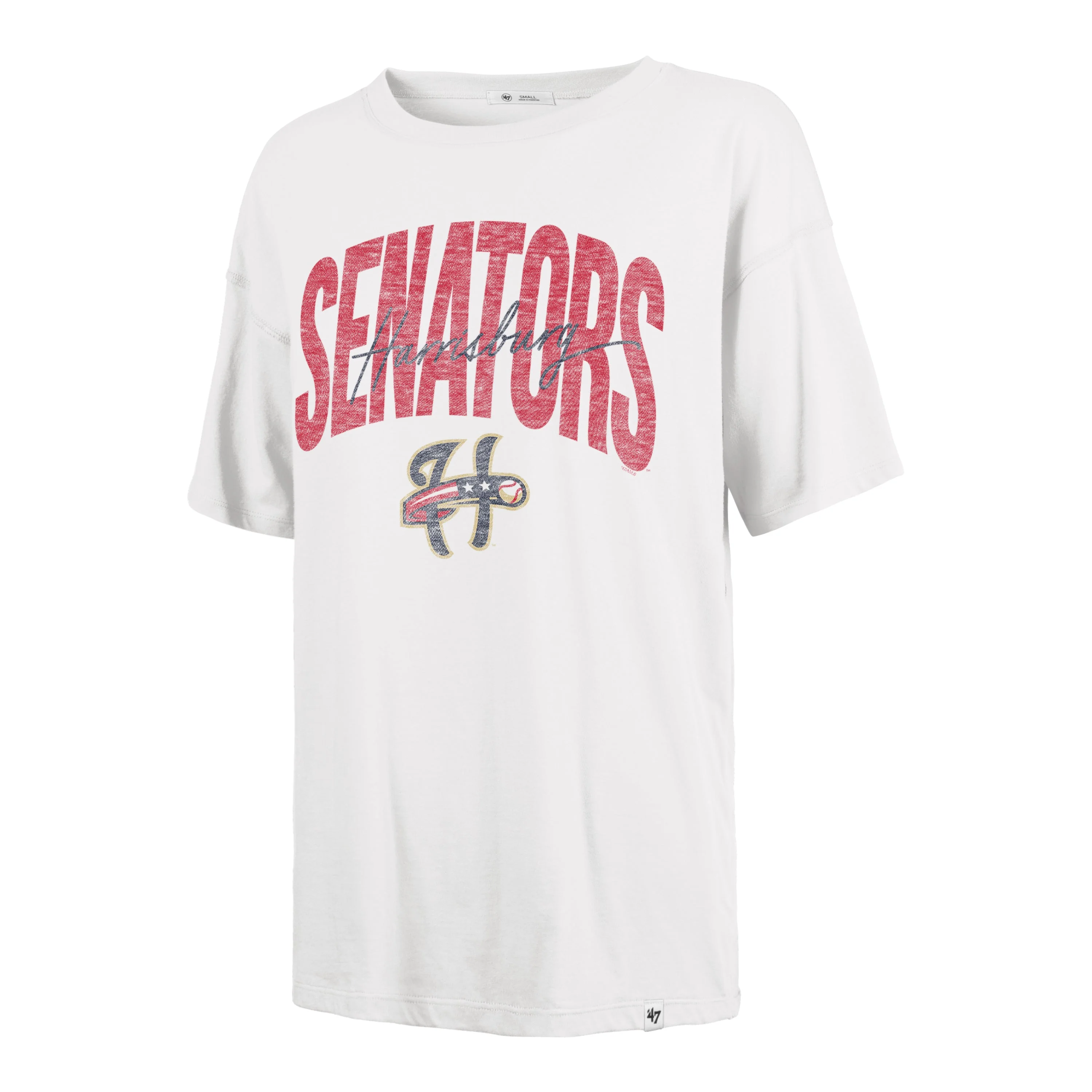 Harrisburg Senators Woman's Muse Sadie Cream Tee