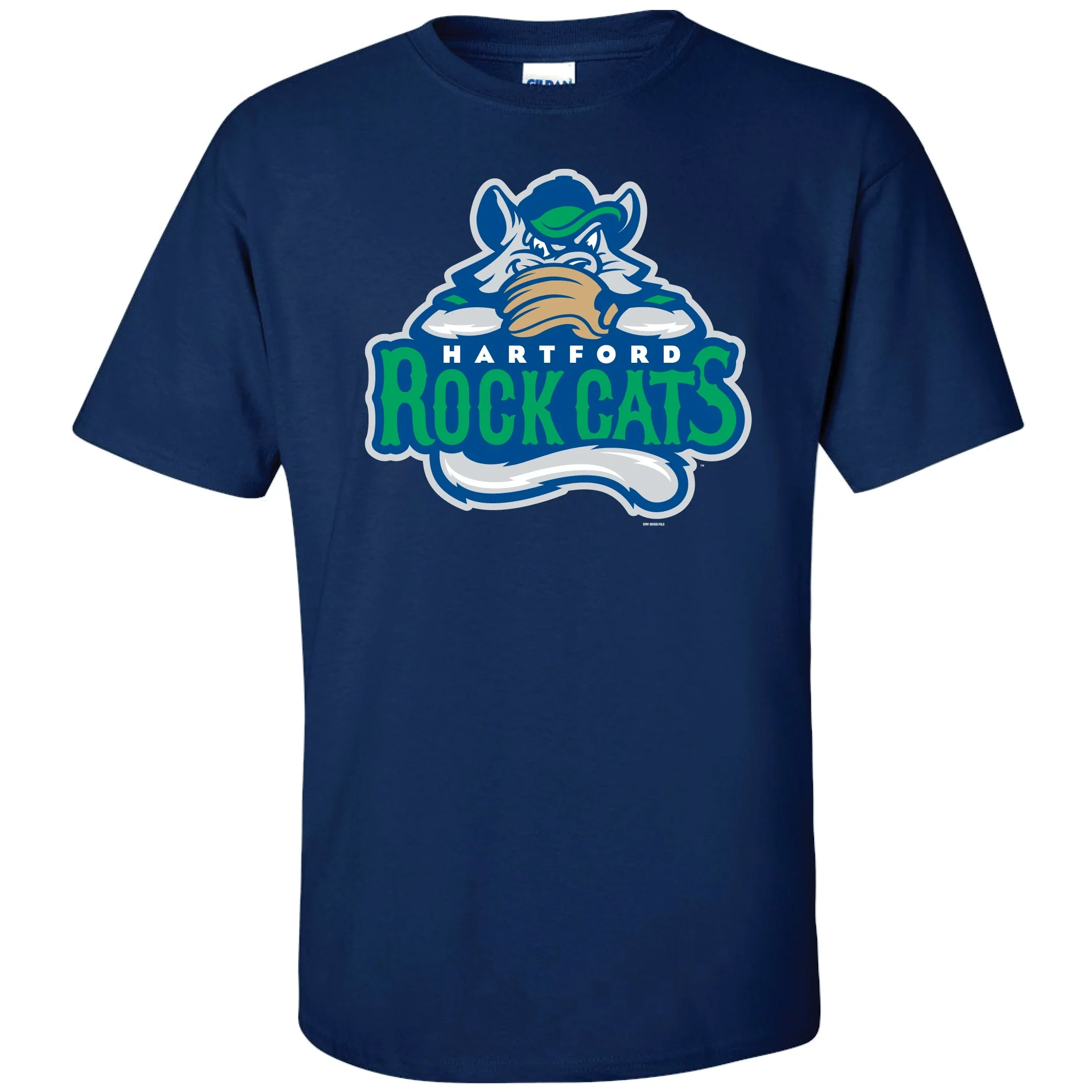 Hartford Rock Cats Bimm Ridder Adult Primary Logo Tee