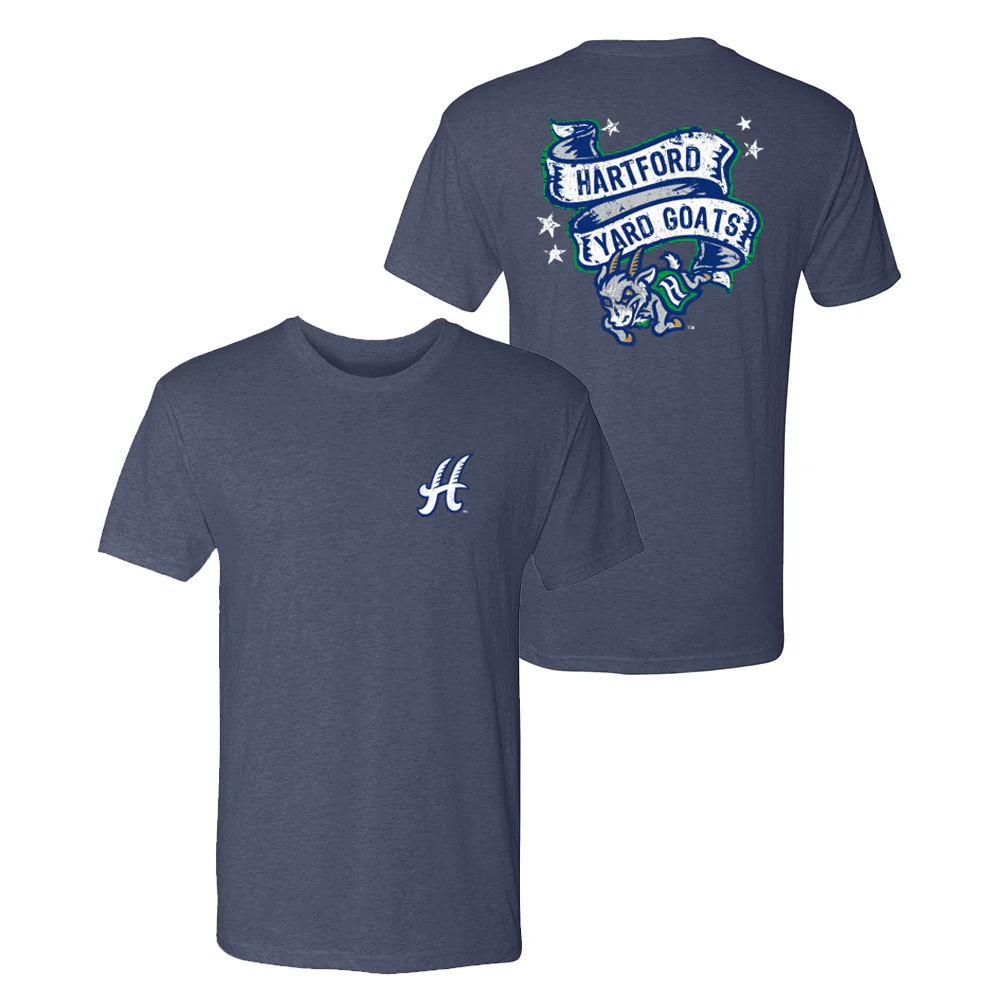 Hartford Yard Goats 108 Stitches Rockabilly Tee