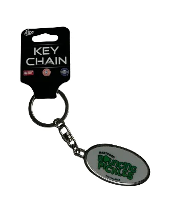 Hartford Yard Goats Bouncing Pickles Double-Sided Keychain - Image 2