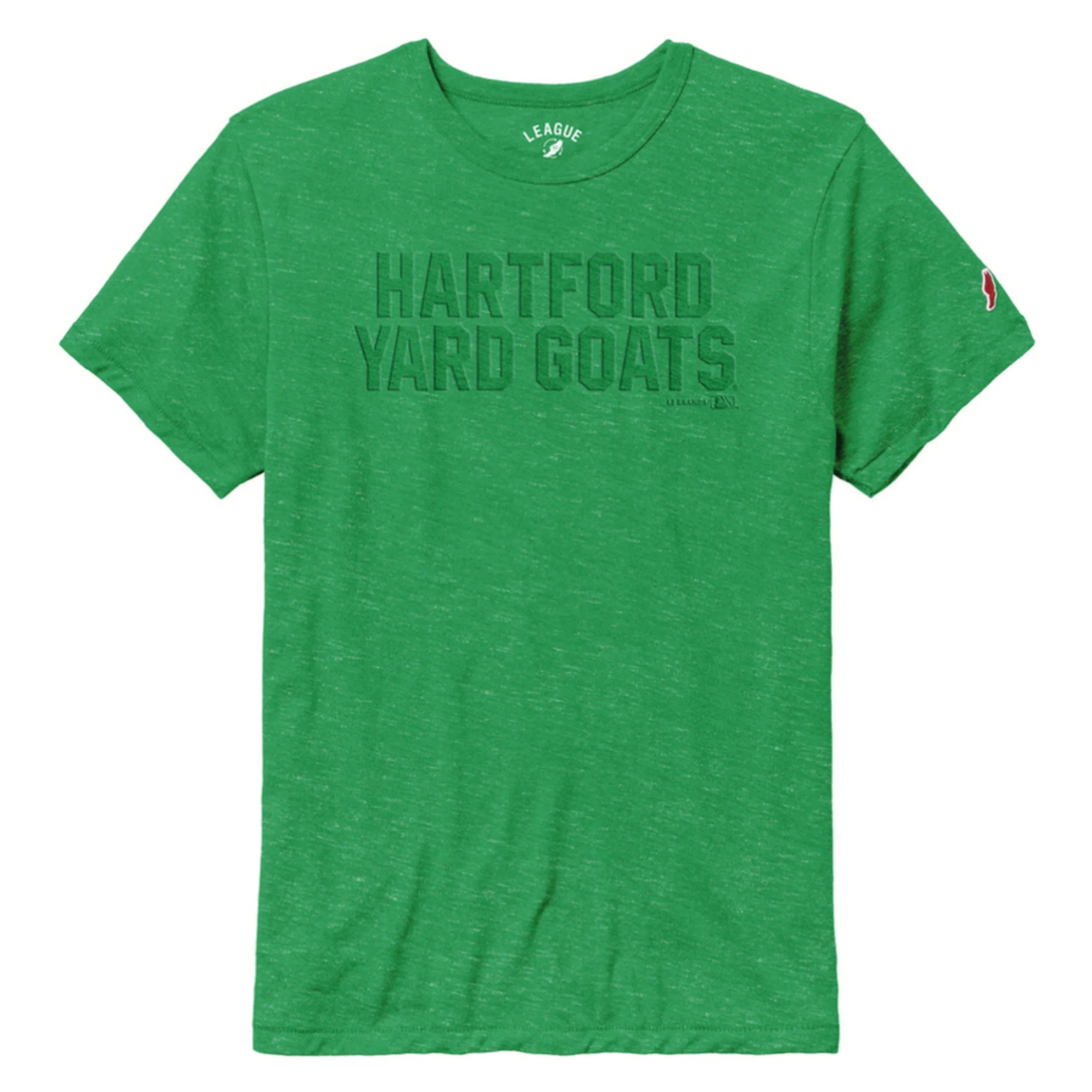 Hartford Yard Goats Legacy Brand Men's Puff Print Tee