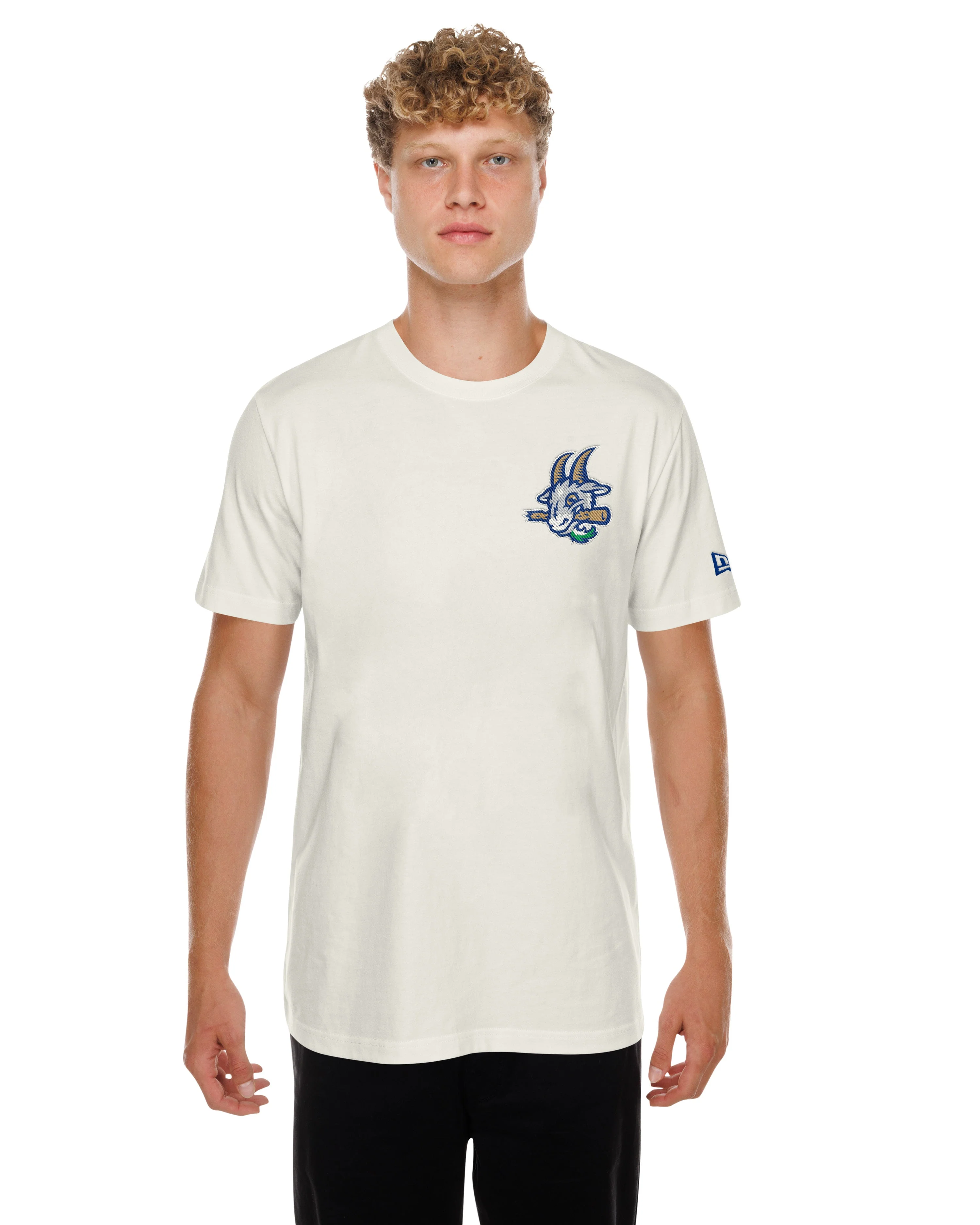 Hartford Yard Goats New Era Adult Hot Dog Tee - Image 3