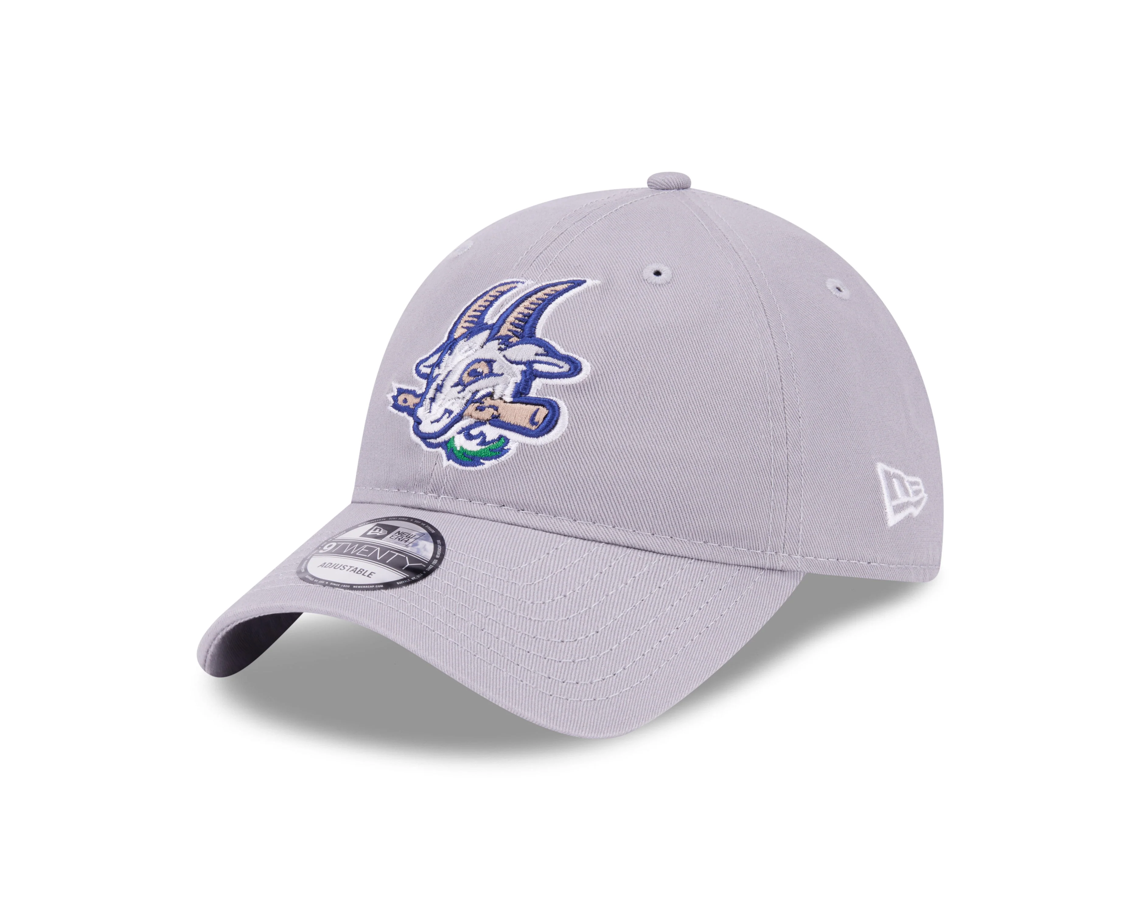 Hartford Yard Goats New Era Grey Canvas Cap