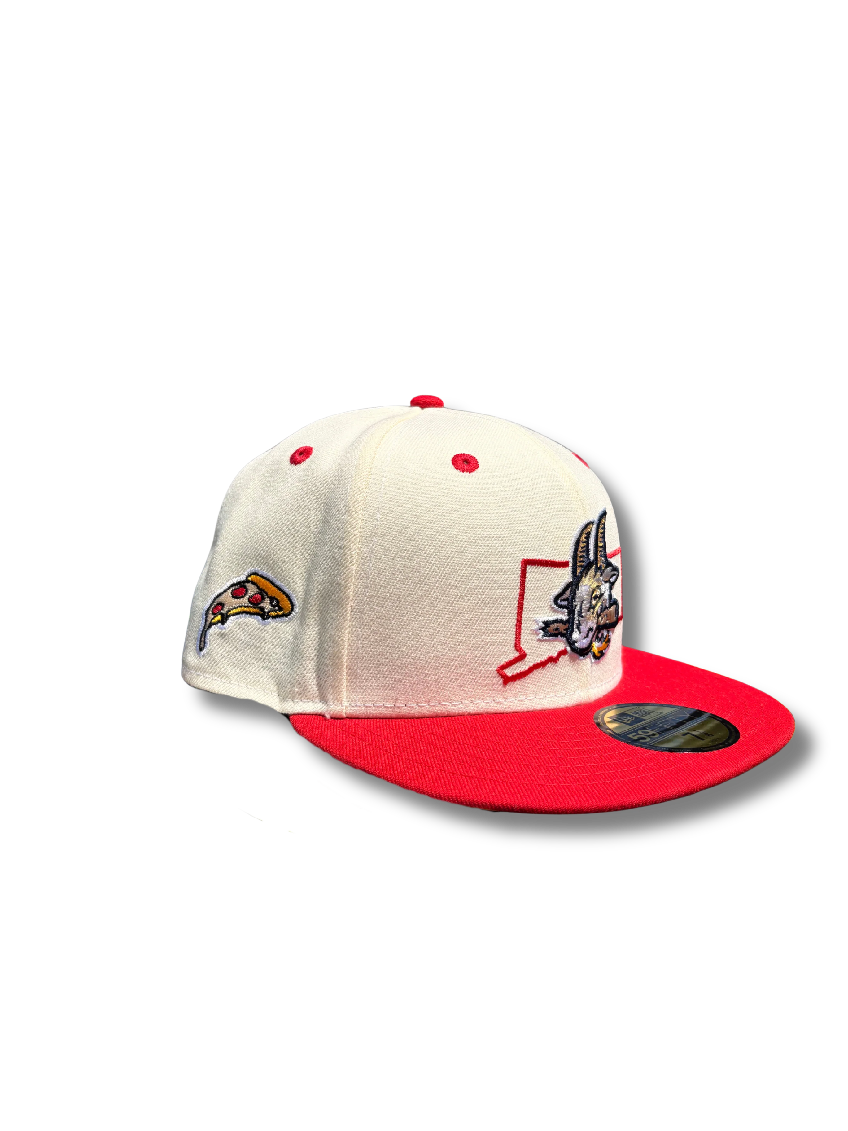 Hartford Yard Goats New Era Pizza Fitted Cap