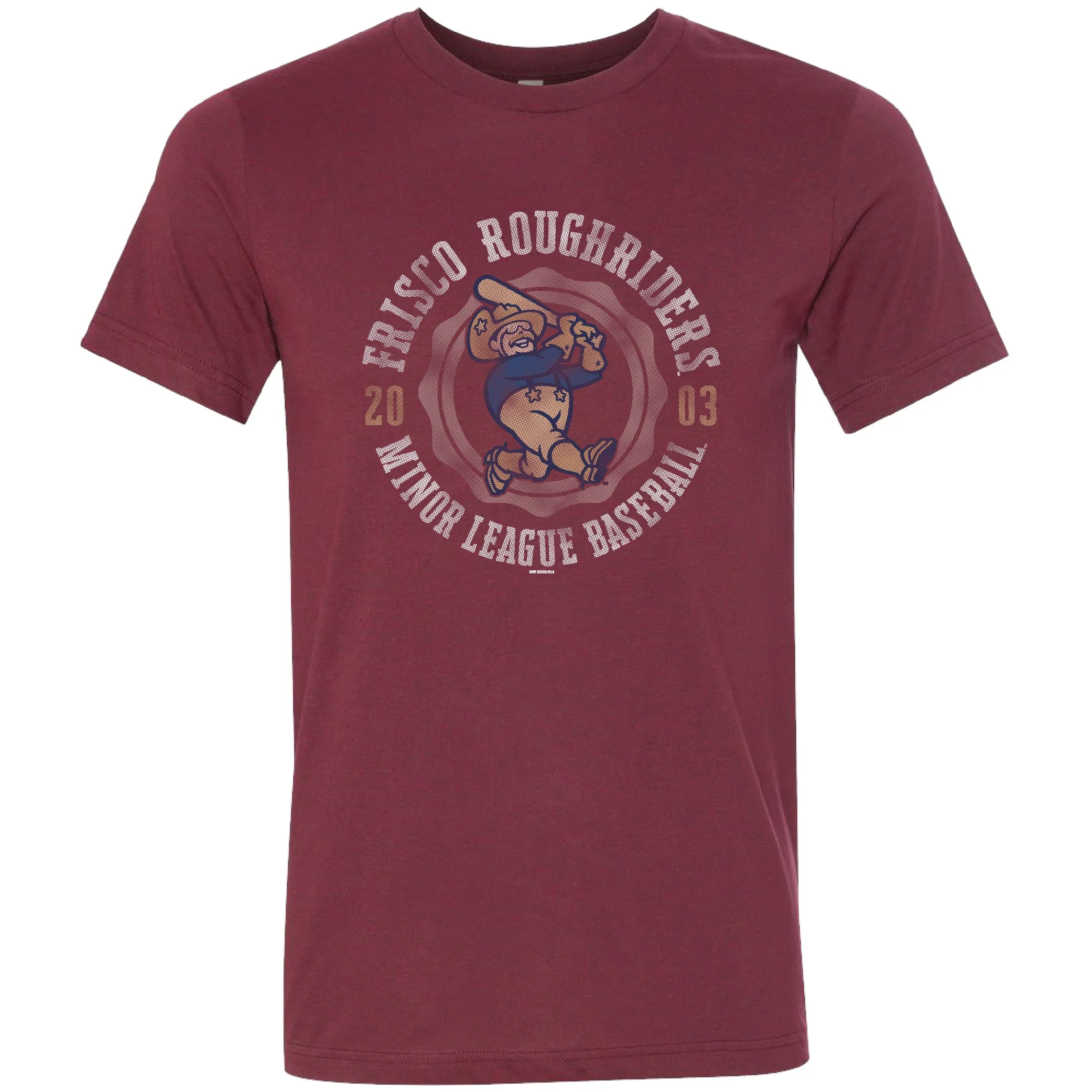 Heathered Cardinal RoughRiders Premium Adult T-Shirt