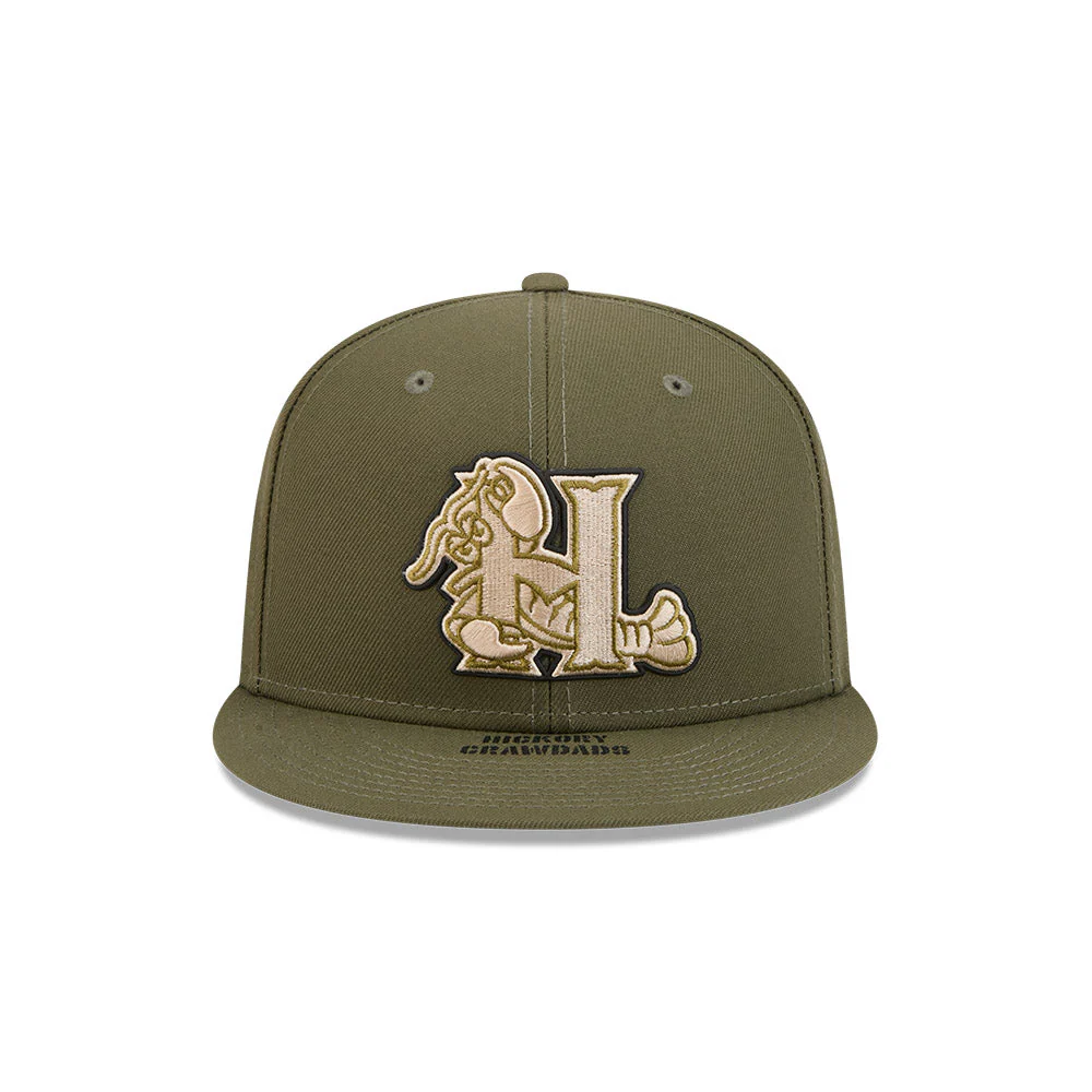 Hickory Crawdads 2026 Armed Forces 59Fifty Fitted Cap - Image 2