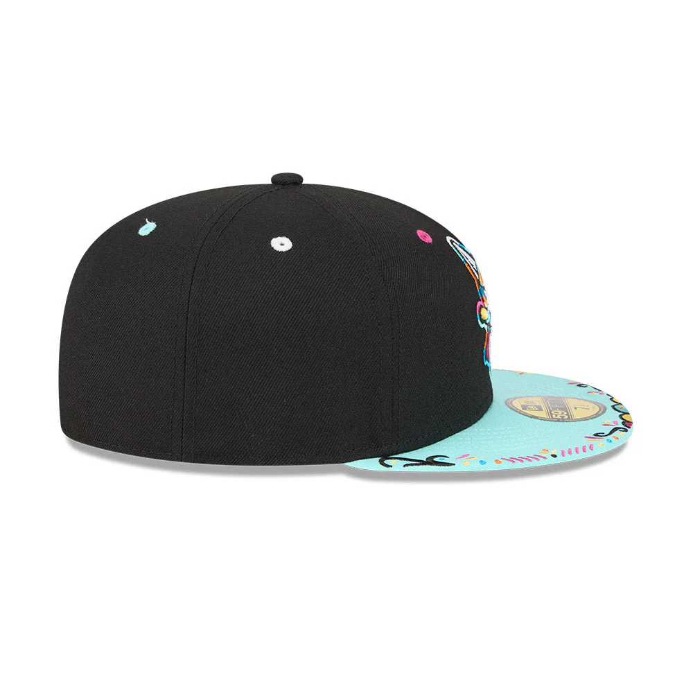 Hickory Crawdads 2026 New Era Llamas de Hickory 59Fifty Fitted Cap - Image 6