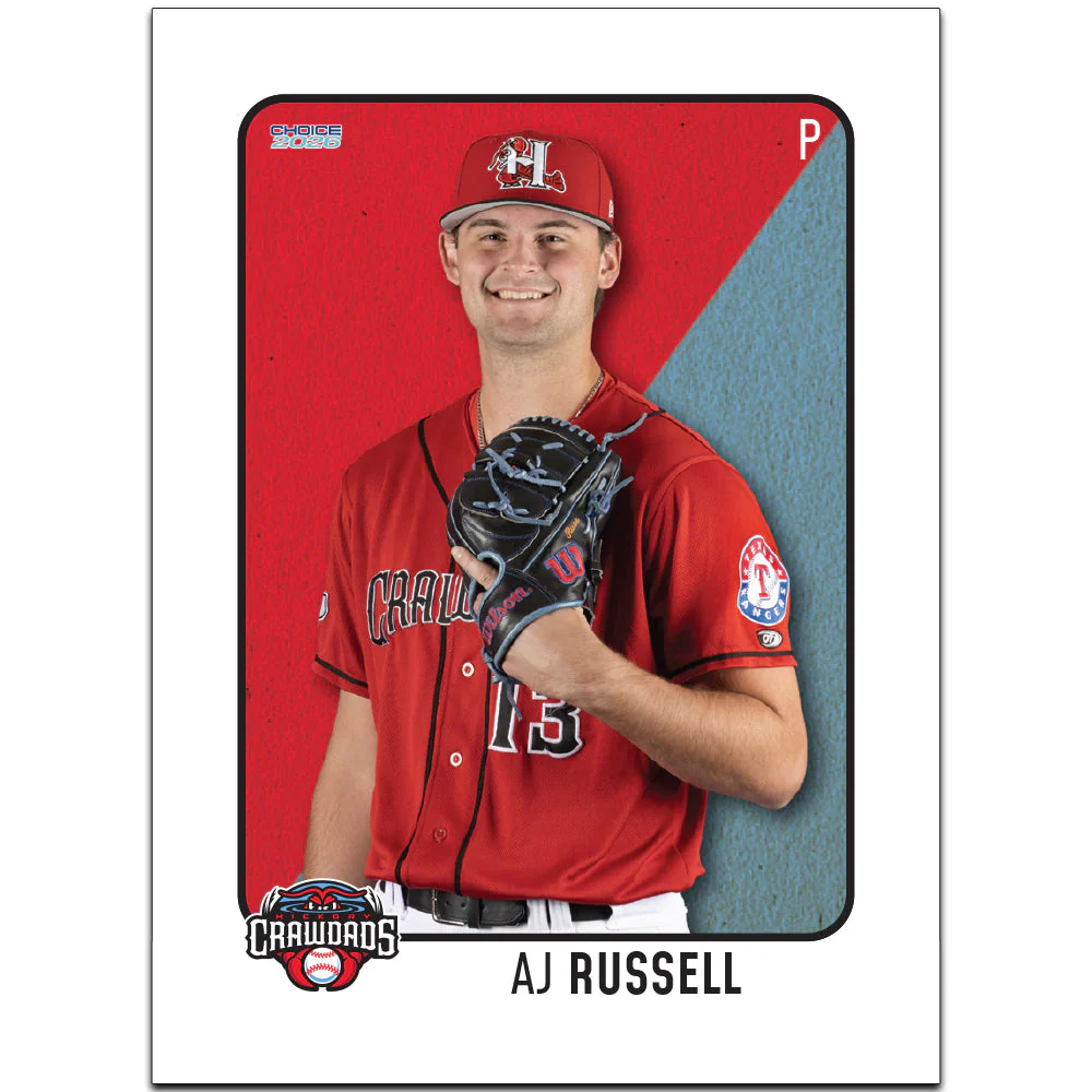 Hickory Crawdads 2026 Team Card Set #1