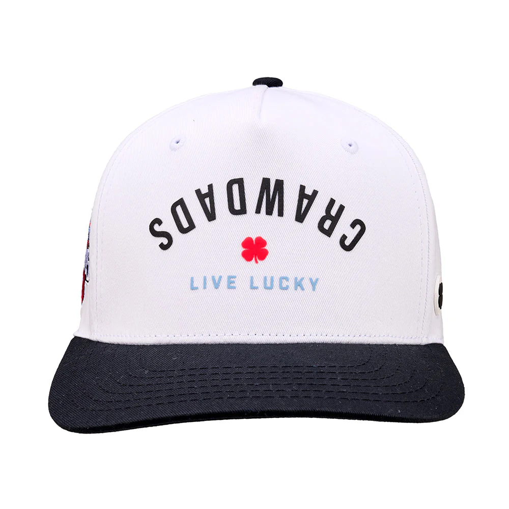 Hickory Crawdads Black Clover Upside Down Live Lucky Adjustable Cap - Image 2