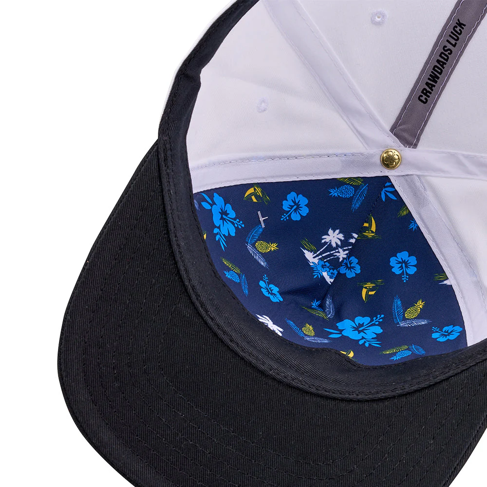 Hickory Crawdads Black Clover Upside Down Live Lucky Adjustable Cap - Image 7