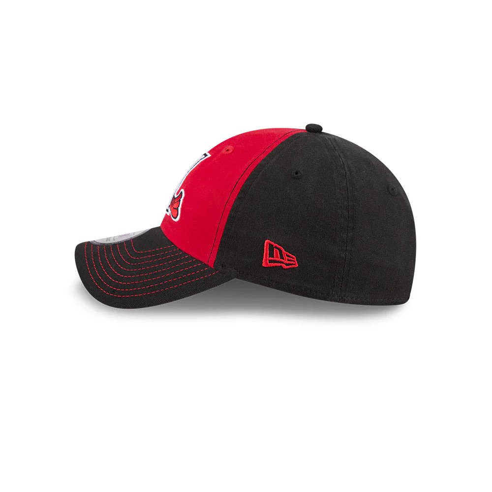 Hickory Crawdads Clutch Hit Black Red Adjustable Cap - Image 4