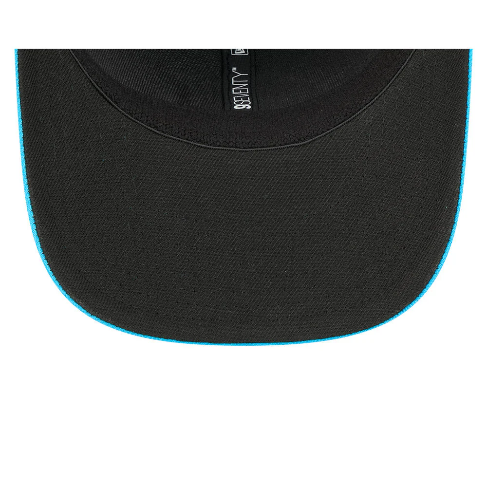 Hickory Crawdads New Era Black Blue Fanatic 9Seventy Adjustable Hat - Image 7