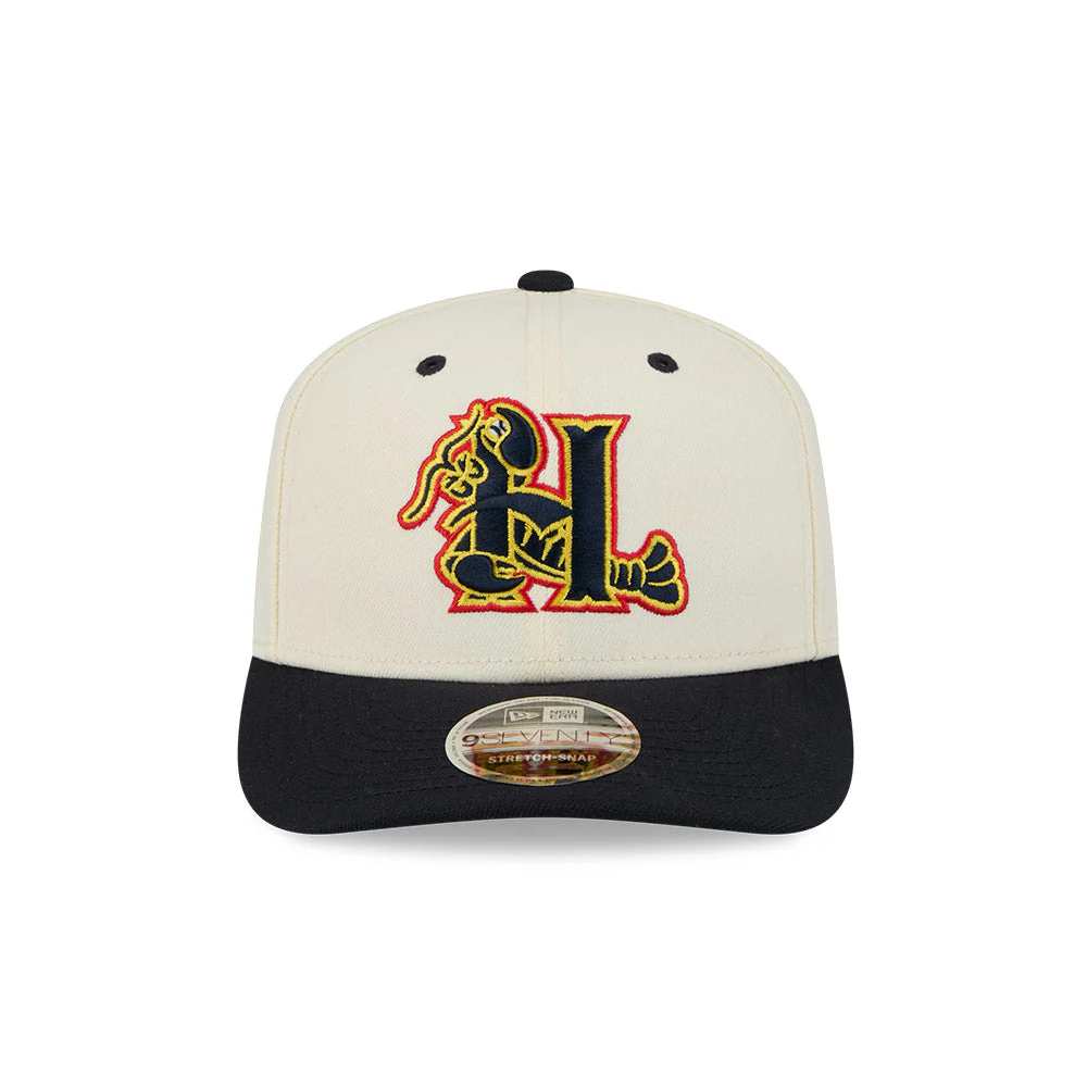 Hickory Crawdads New Era Navy Chrome 9Seventy Adjustable Hat - Image 2