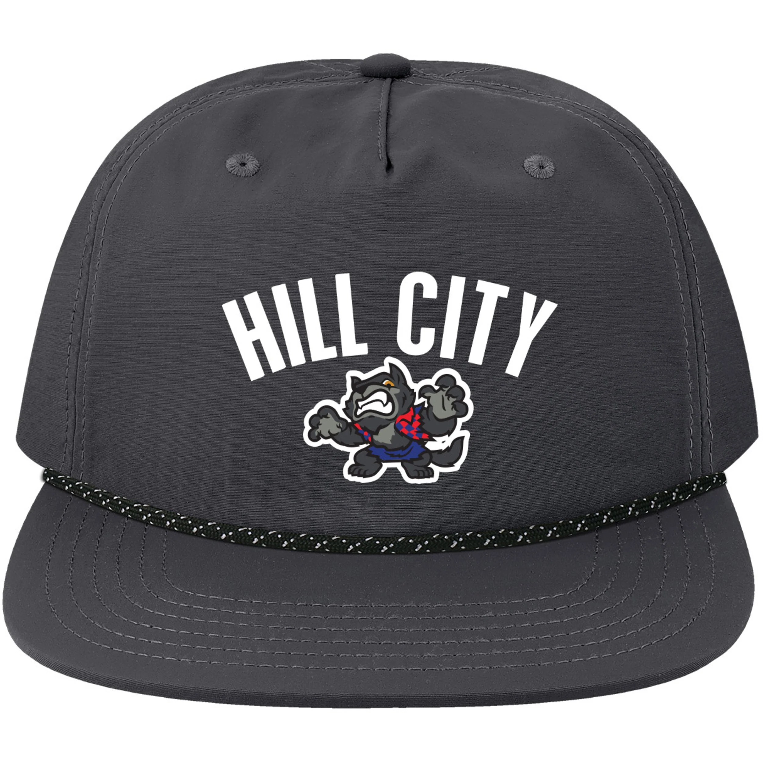 Hill City Howlers Adult Black Leagacy Headwear CHILL Adjustable Cap