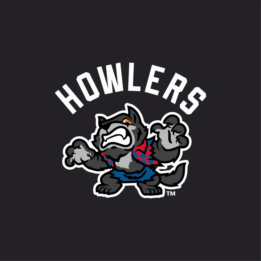 Hill City Howlers Adult Heavyweight Full Zip Jacket - Image 2