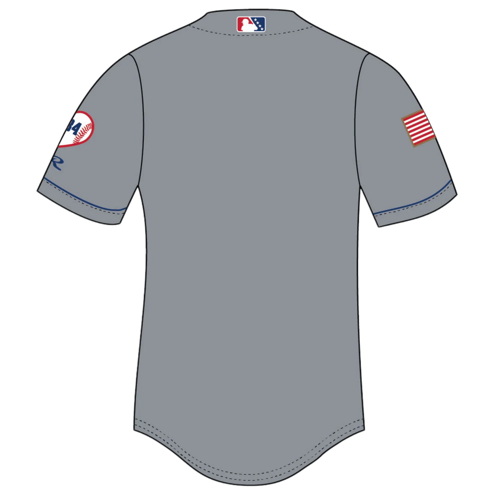 Hill City Howlers Adult Road Replica Sublimated Jersey - Image 2